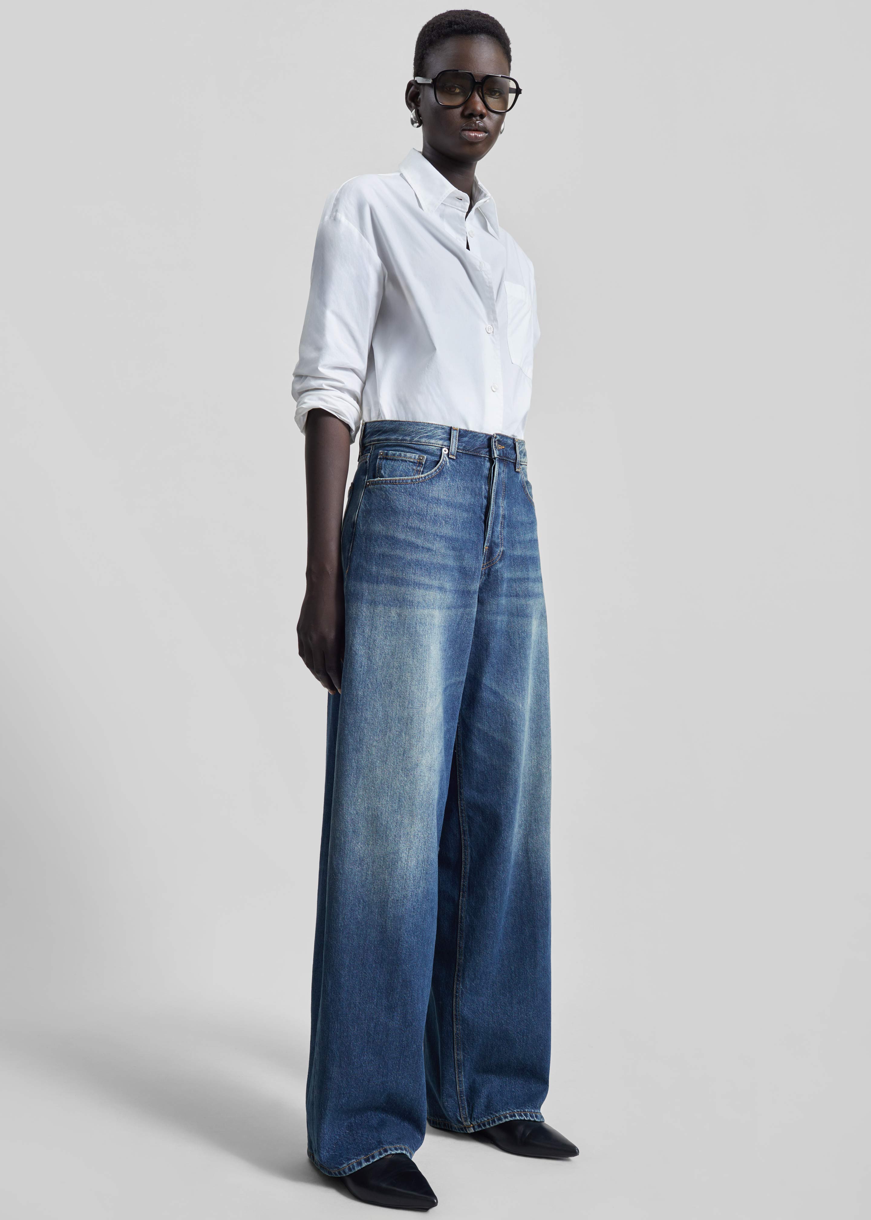 Haikure Bethany Pants - Intense Blue - 4