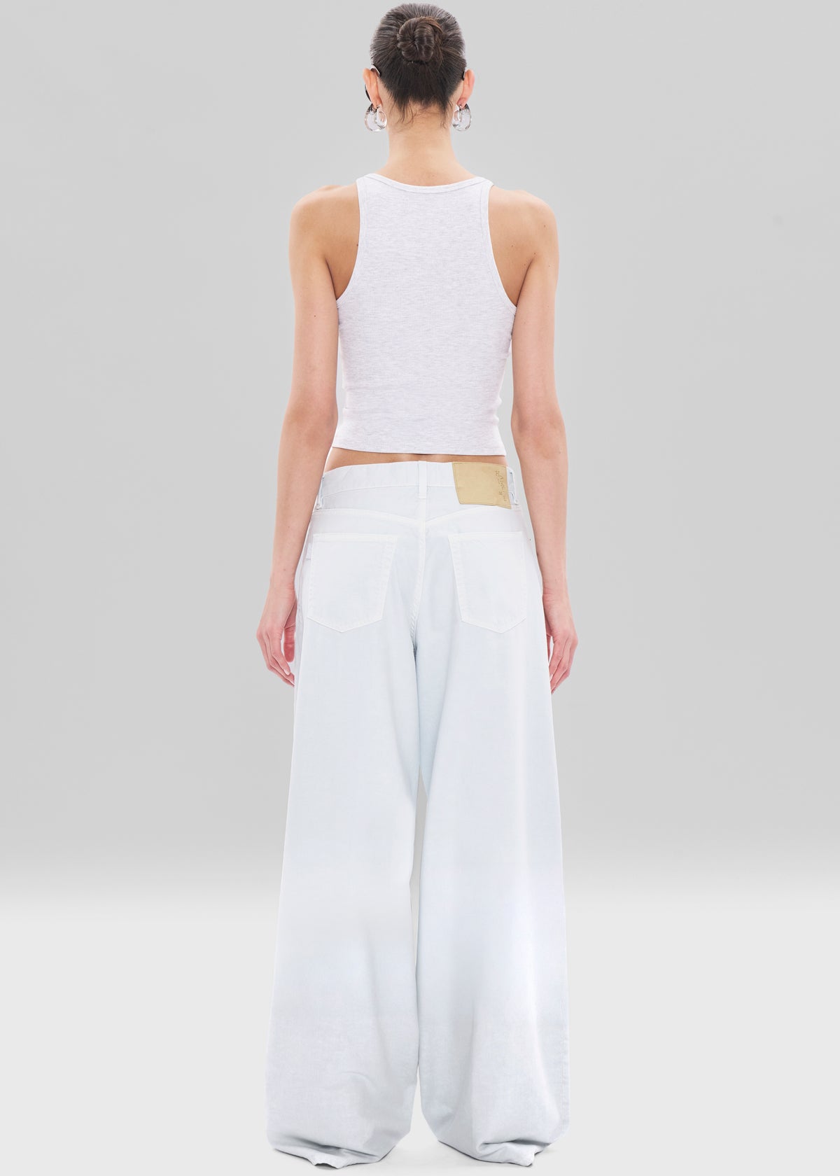 Haikure Bethany Twill Jeans - Off White - 4