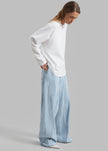 Haikure Bethany Zip Pants - Wave Blue Sea