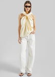 Haikure Bibi Twill Jeans - Off White