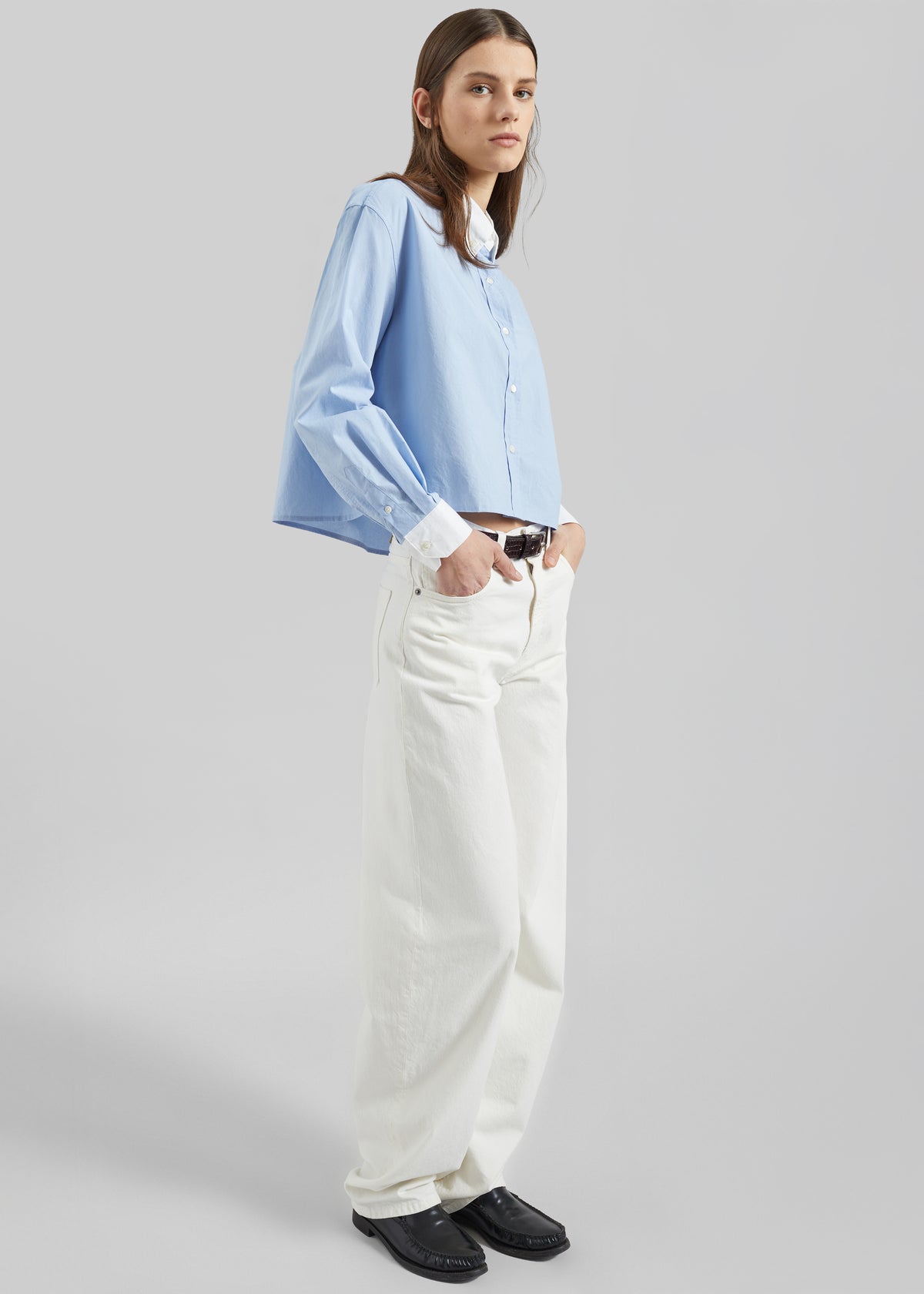 Haikure Bibi Twill Jeans - Off White - 5