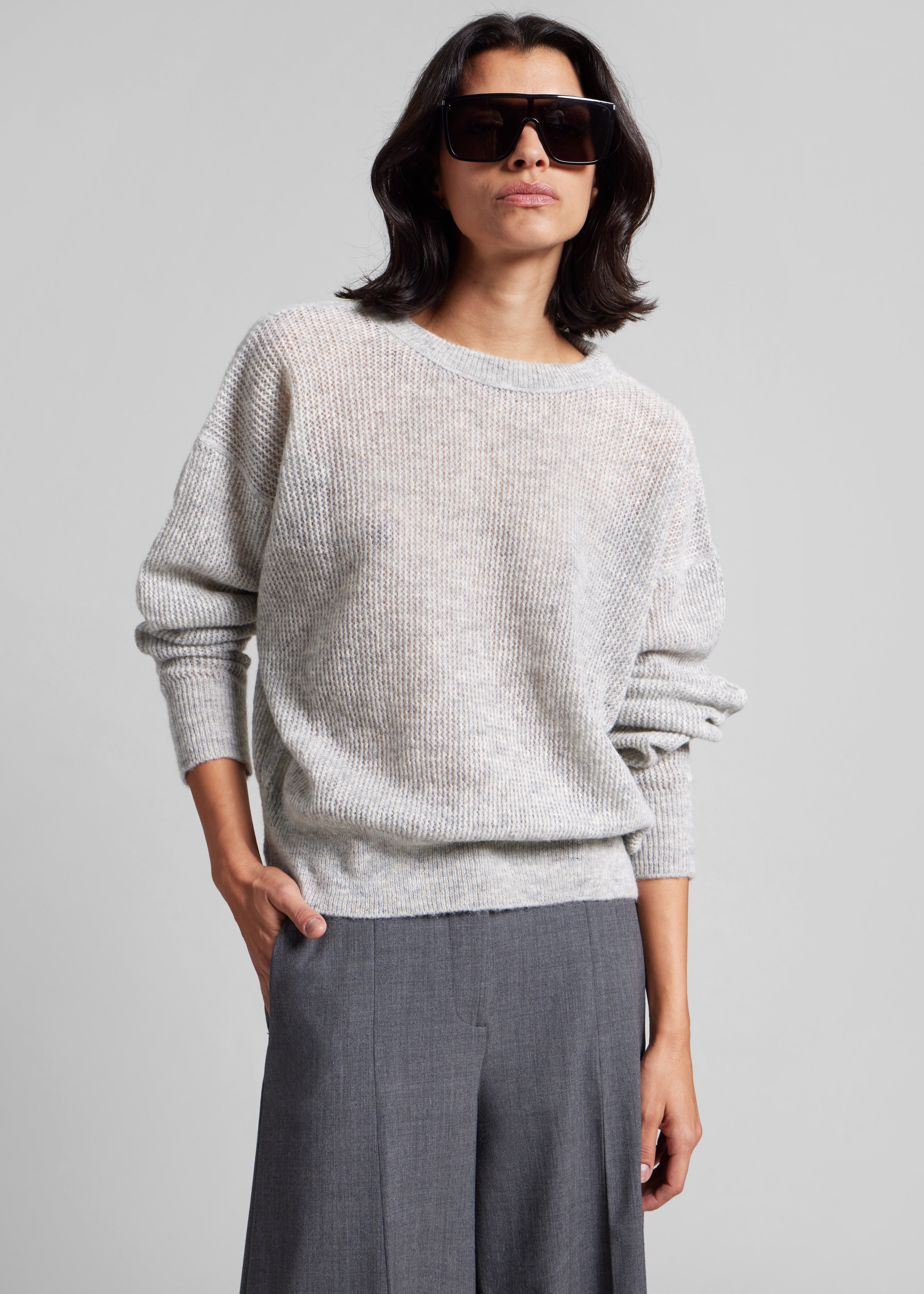 Haikure Blair Sweater - Pearl - 3