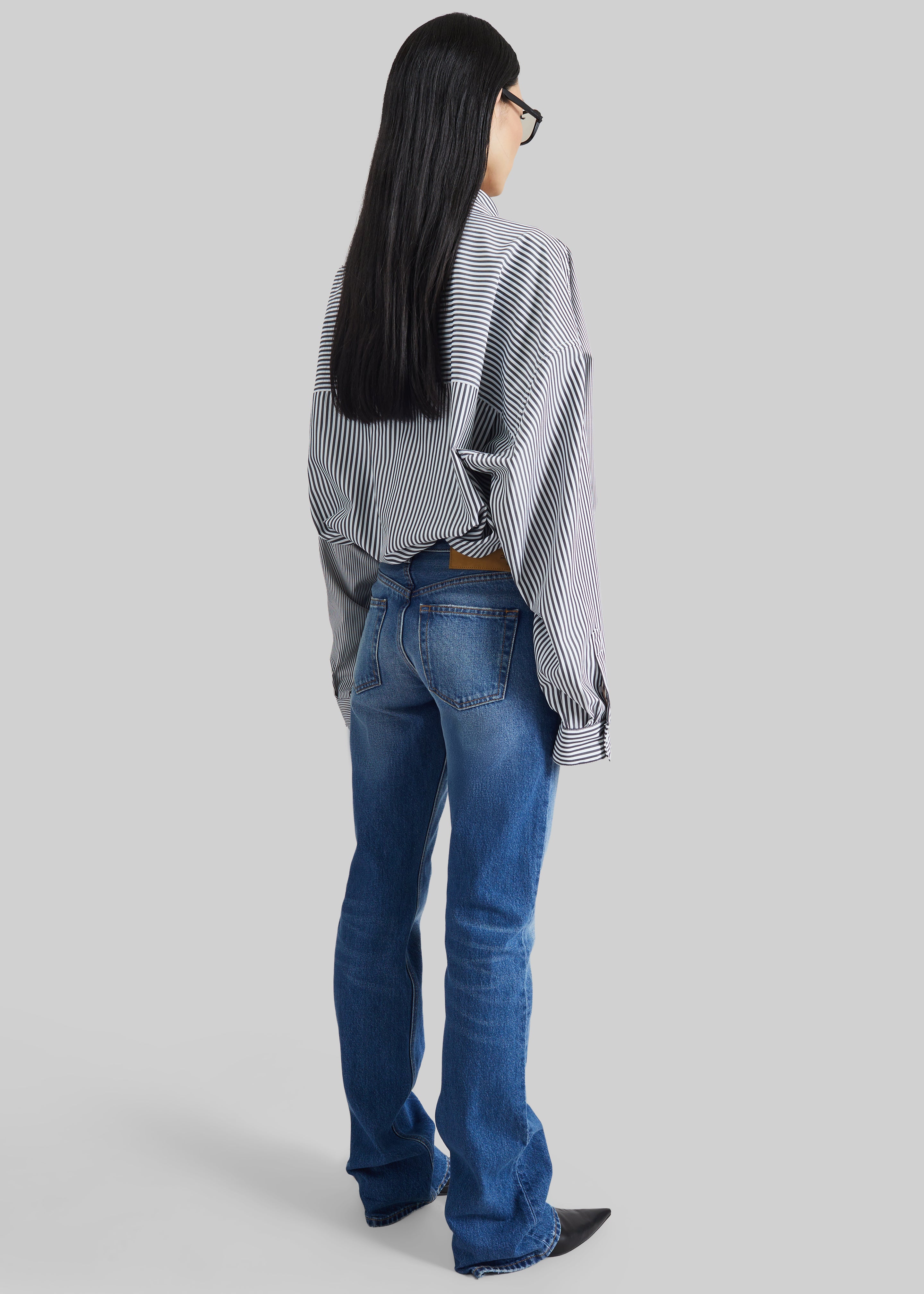 Lyric バイカージーンズ Haikure Carly Pants - Real Blue – The Frankie Shop