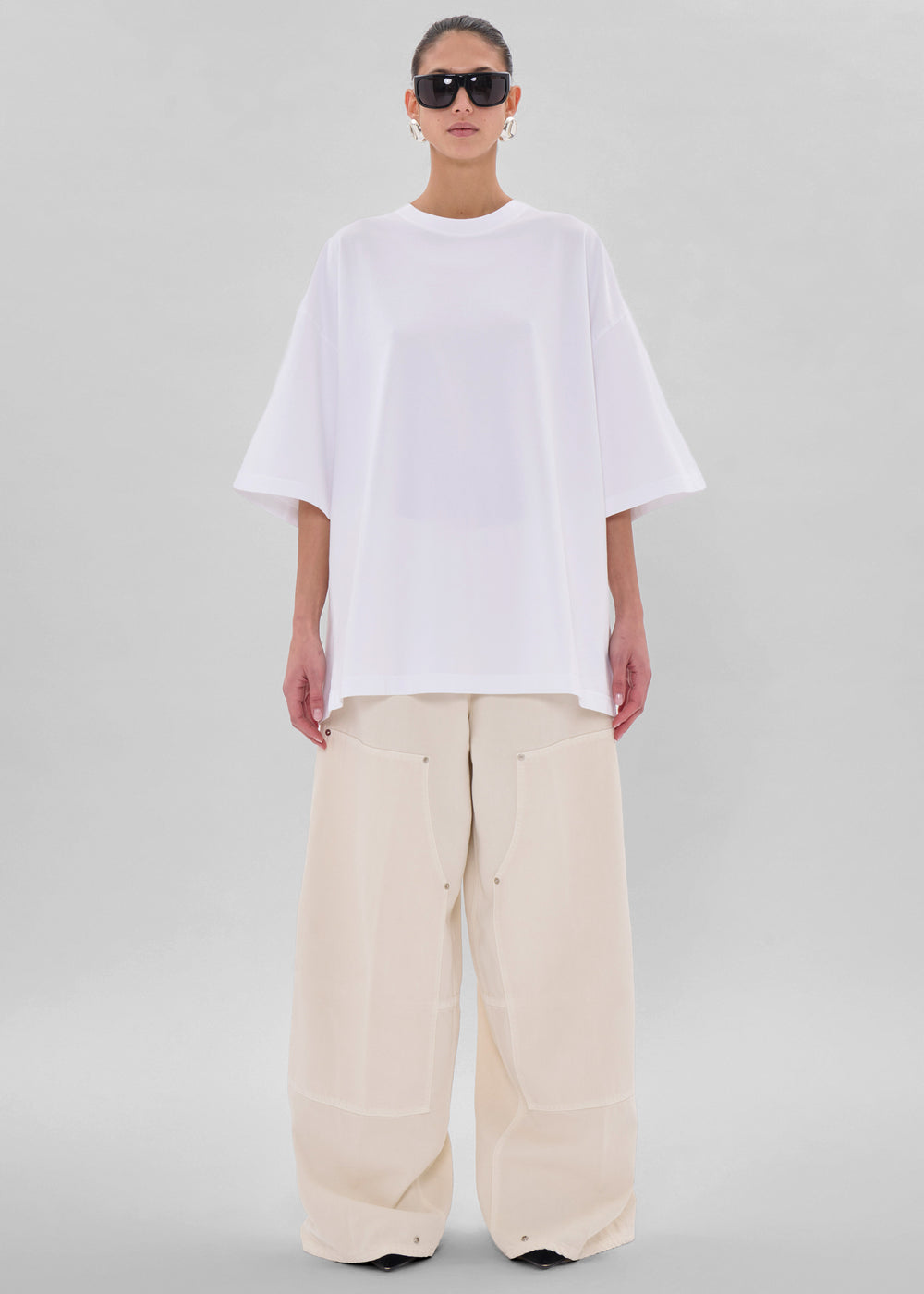 Haikure Gabrielle Top - Optical White