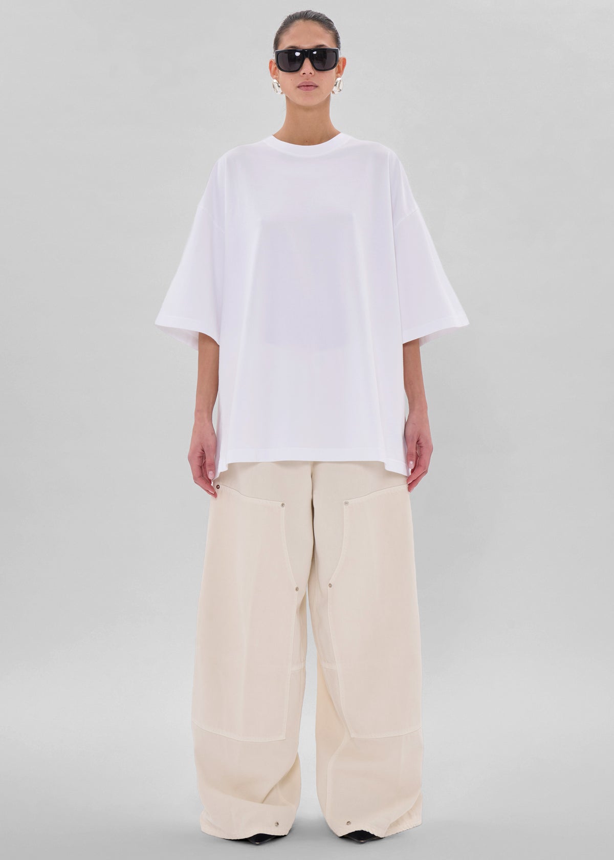 Haikure Gabrielle Top - Optical White - 1