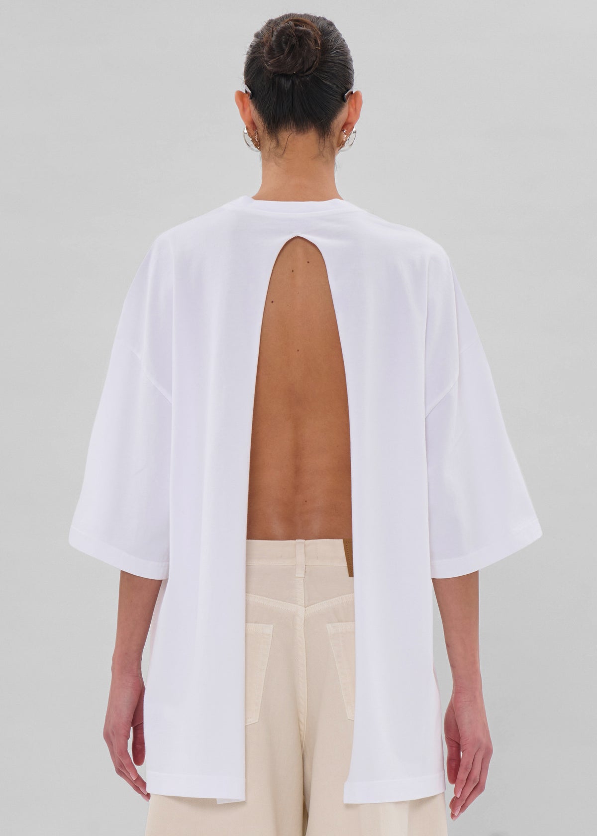 Haikure Gabrielle Top - Optical White - 2
