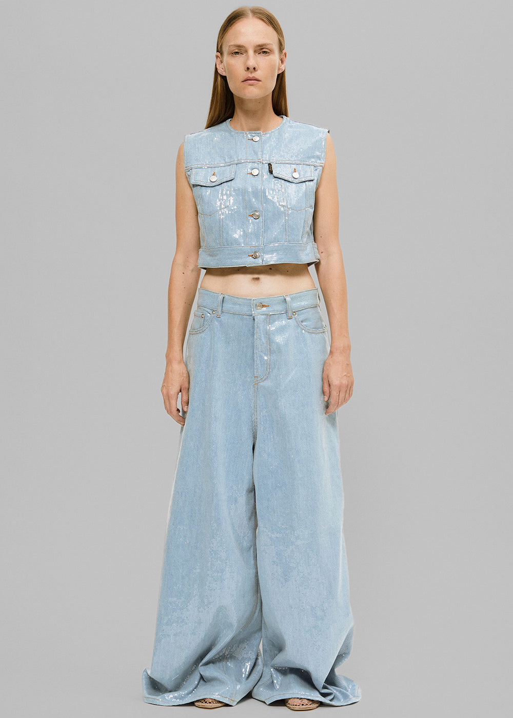 Haikure Judy Vest - Shiny Sky - 1