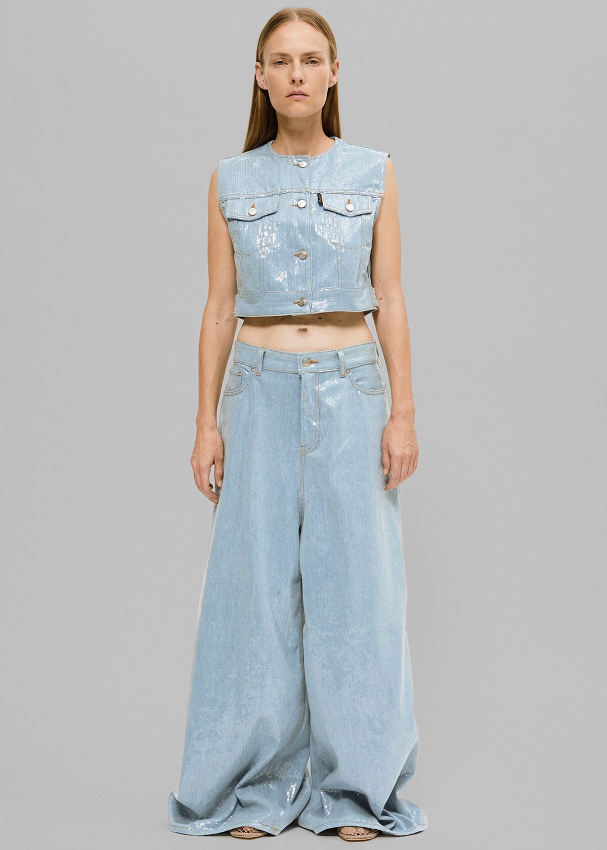 Haikure Judy Vest - Shiny Sky - 2