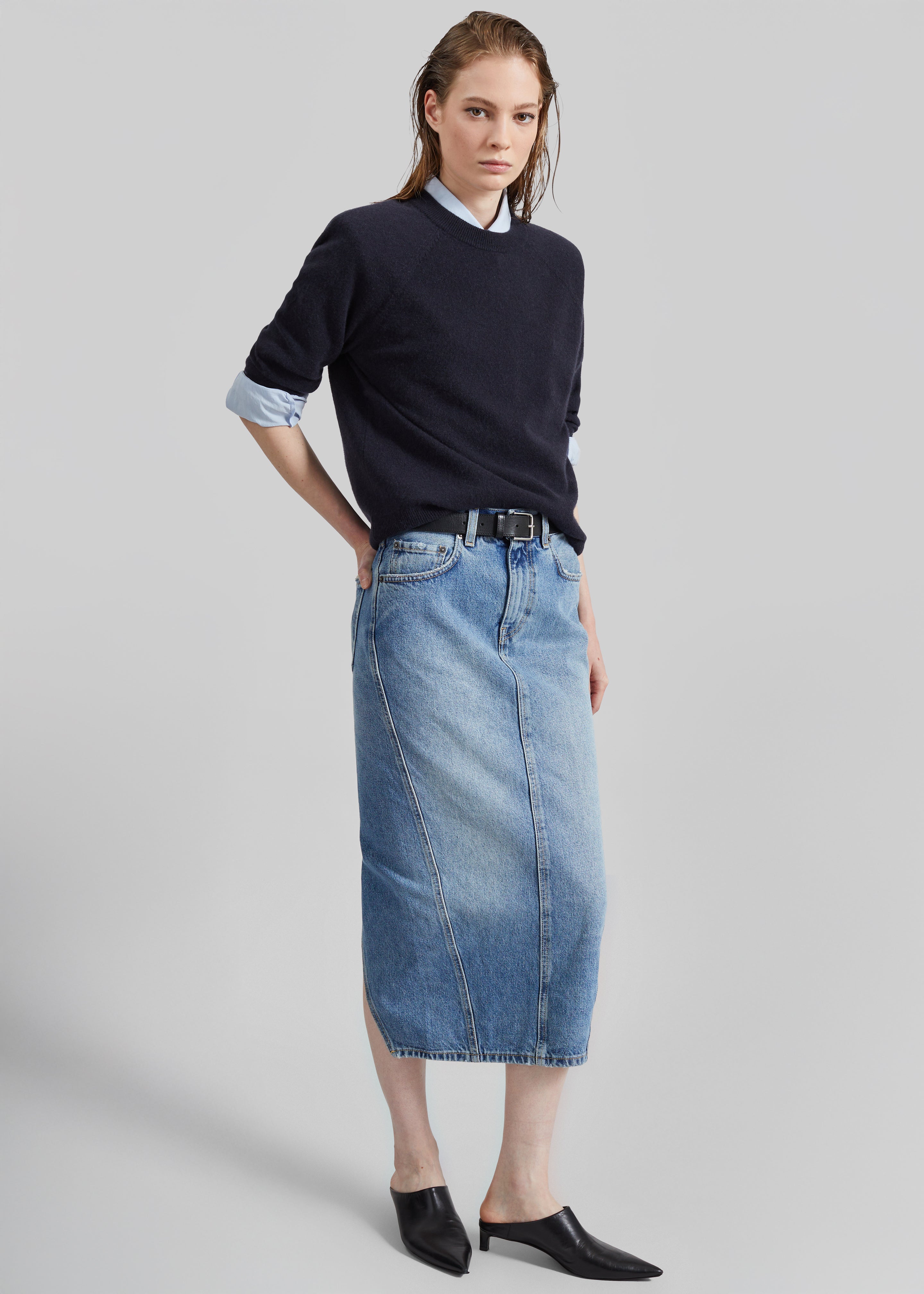 Haikure Ricka Skirt - Nordic Blue - 3