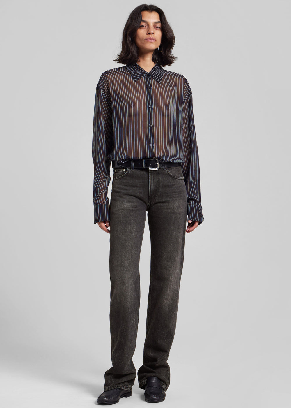 Haikure Star Jeans - Authentic Black Wash