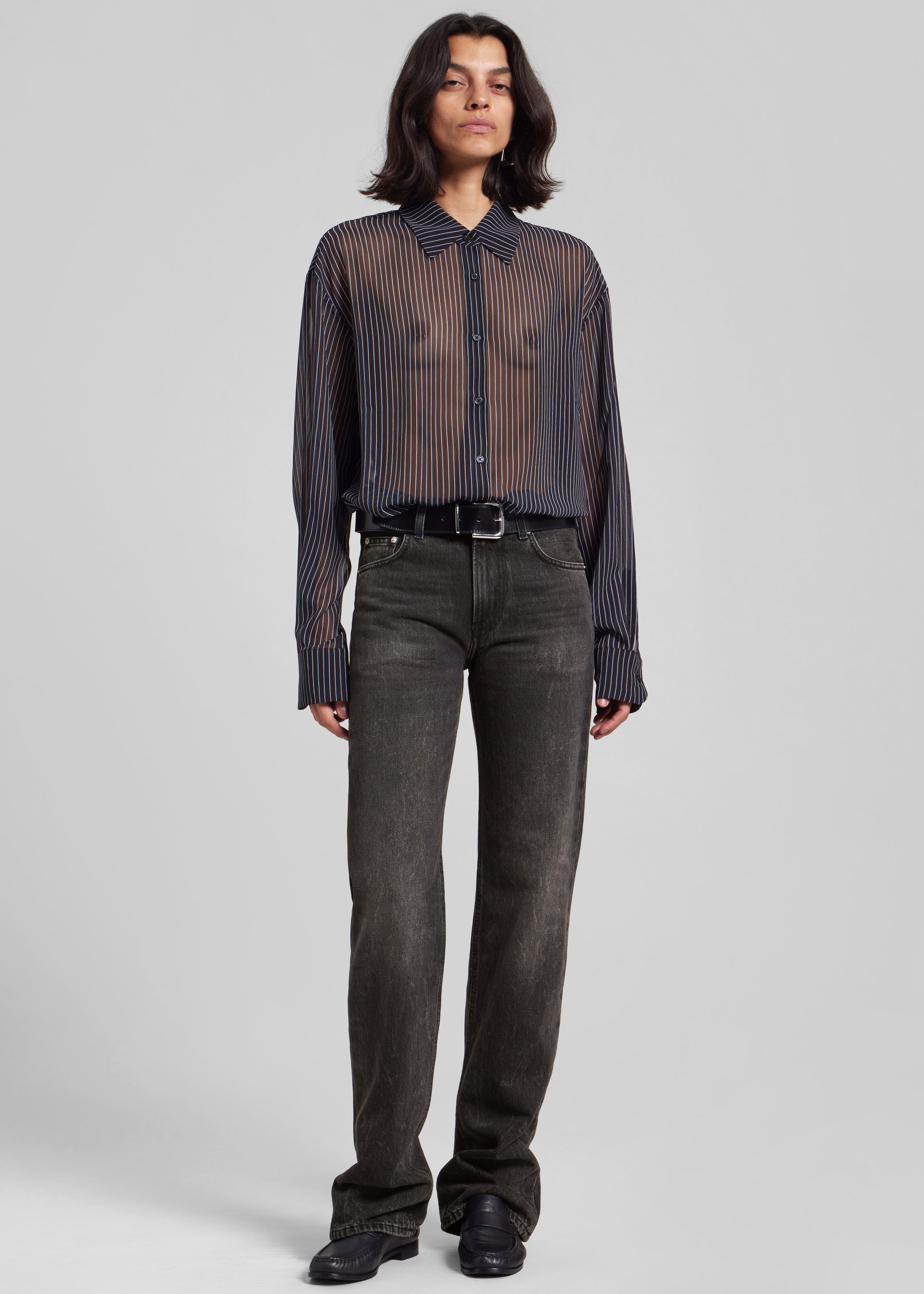 Shop the look image for Haikure Star Jeans - Authentic Black Wash