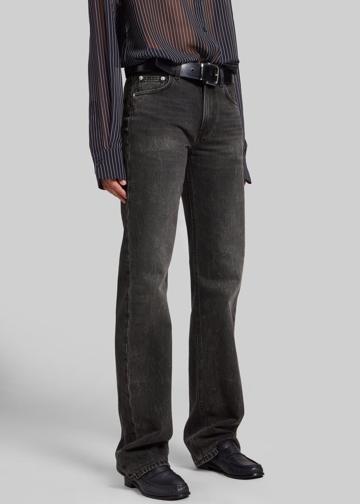 Haikure Star Jeans - Authentic Black Wash - 4