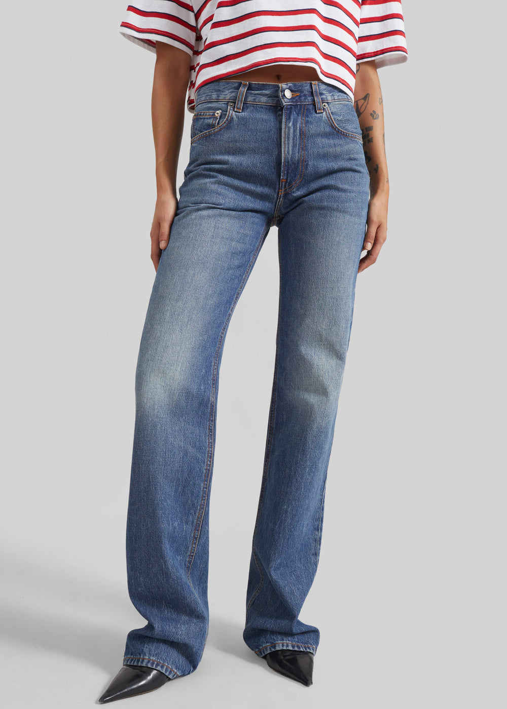 Haikure Star Jeans - Authentic Dark Wash - 1