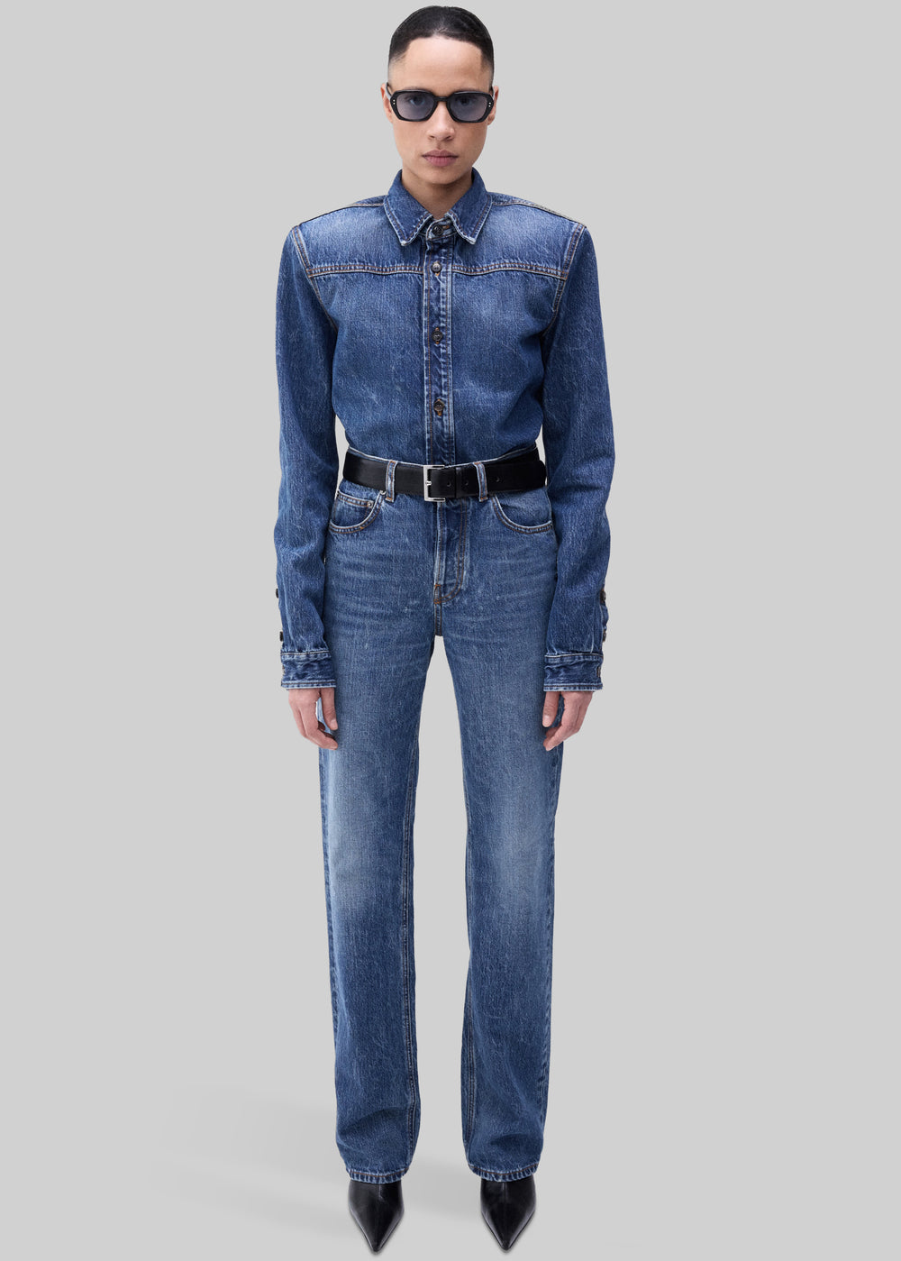 Haikure Star Jeans - Authentic Dark Wash