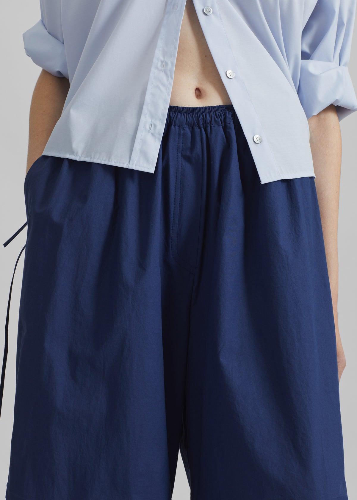 Halnaker Balloon Parachute Pants - Blue - 4