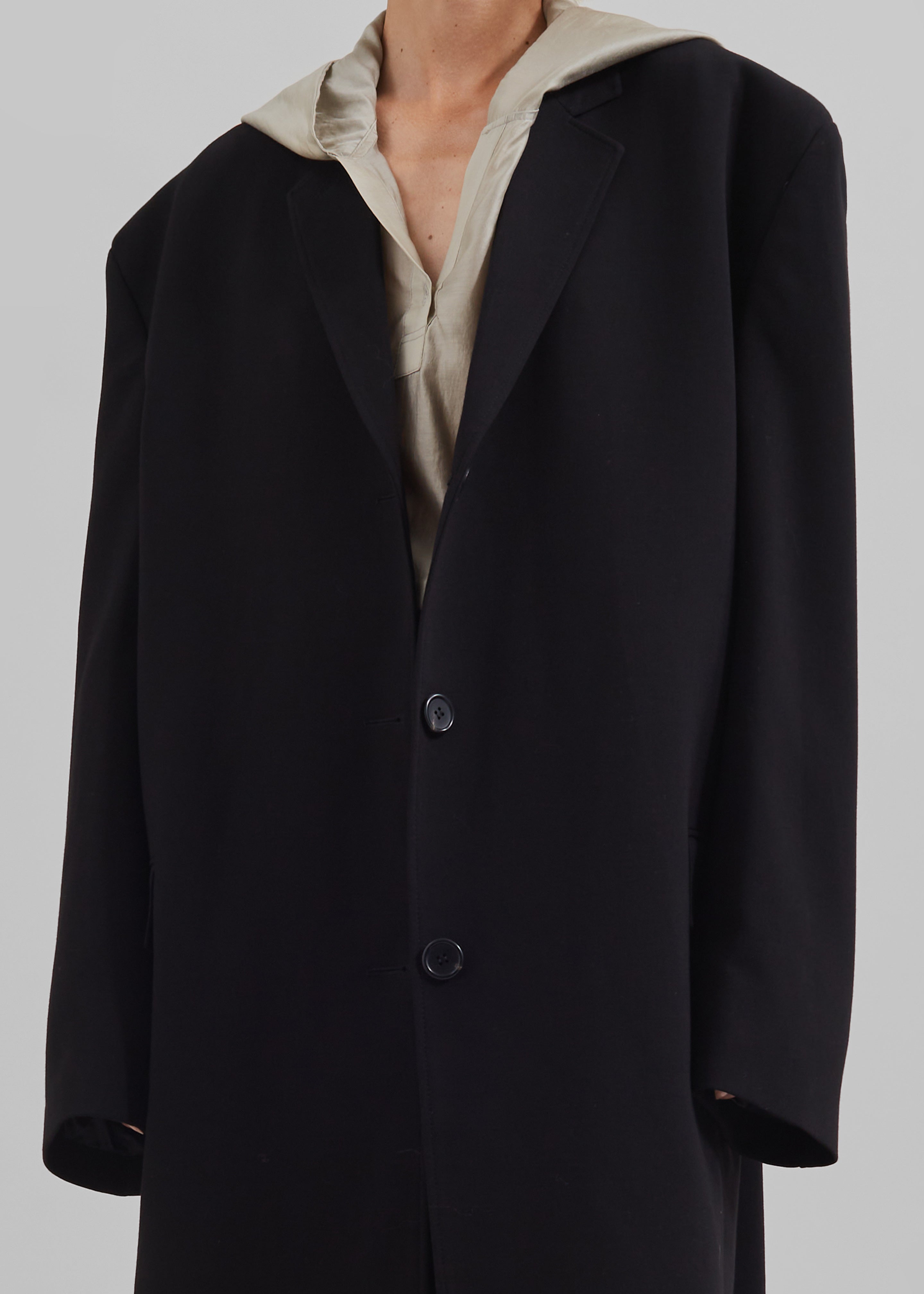 Hampton Long Coat - Black - 9