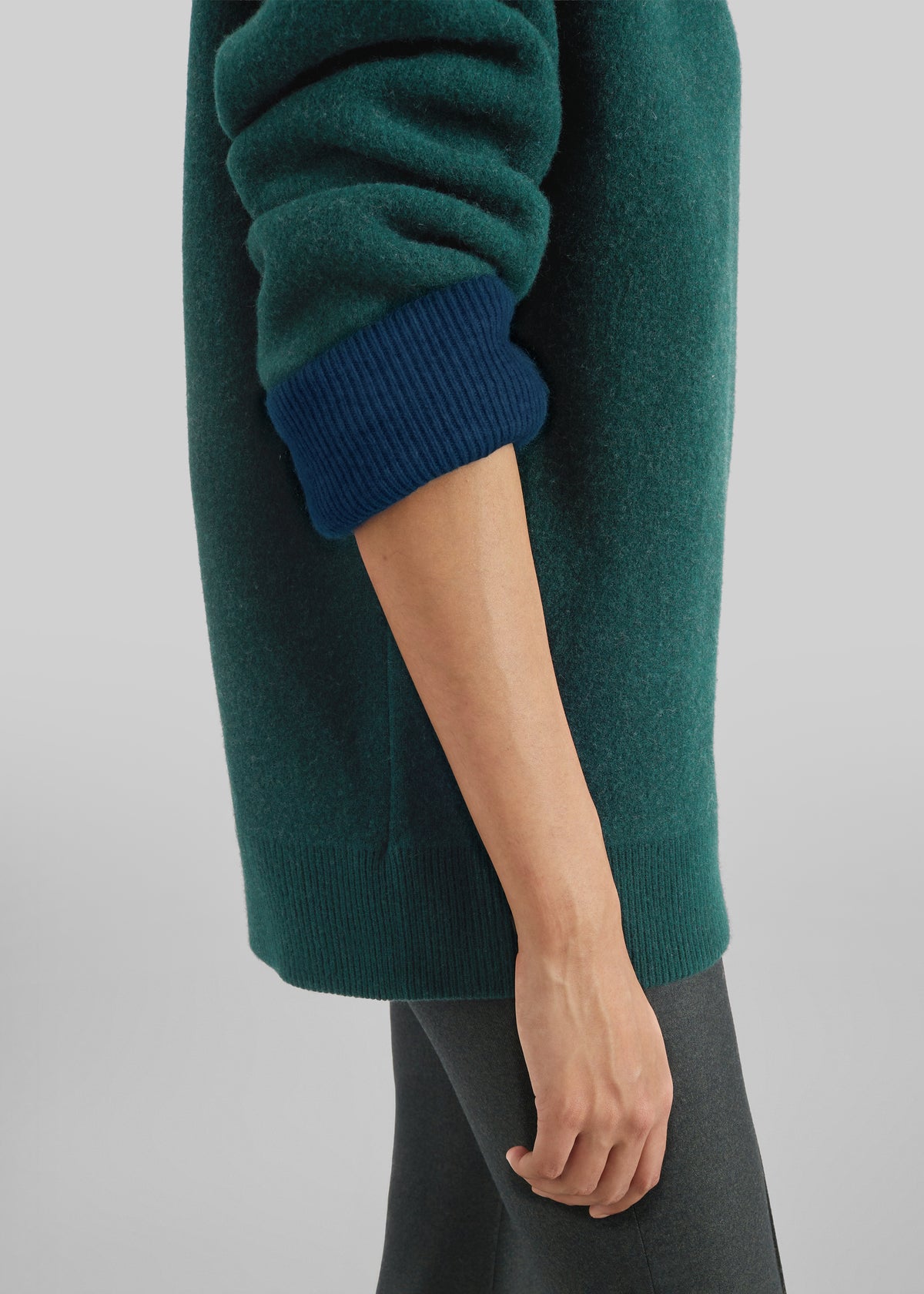 Hana Wool Sweater - Forest Green