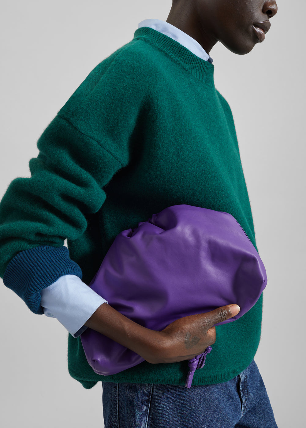 Hana Wool Sweater - Forest Green - 1