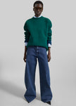 Hana Wool Sweater - Forest Green