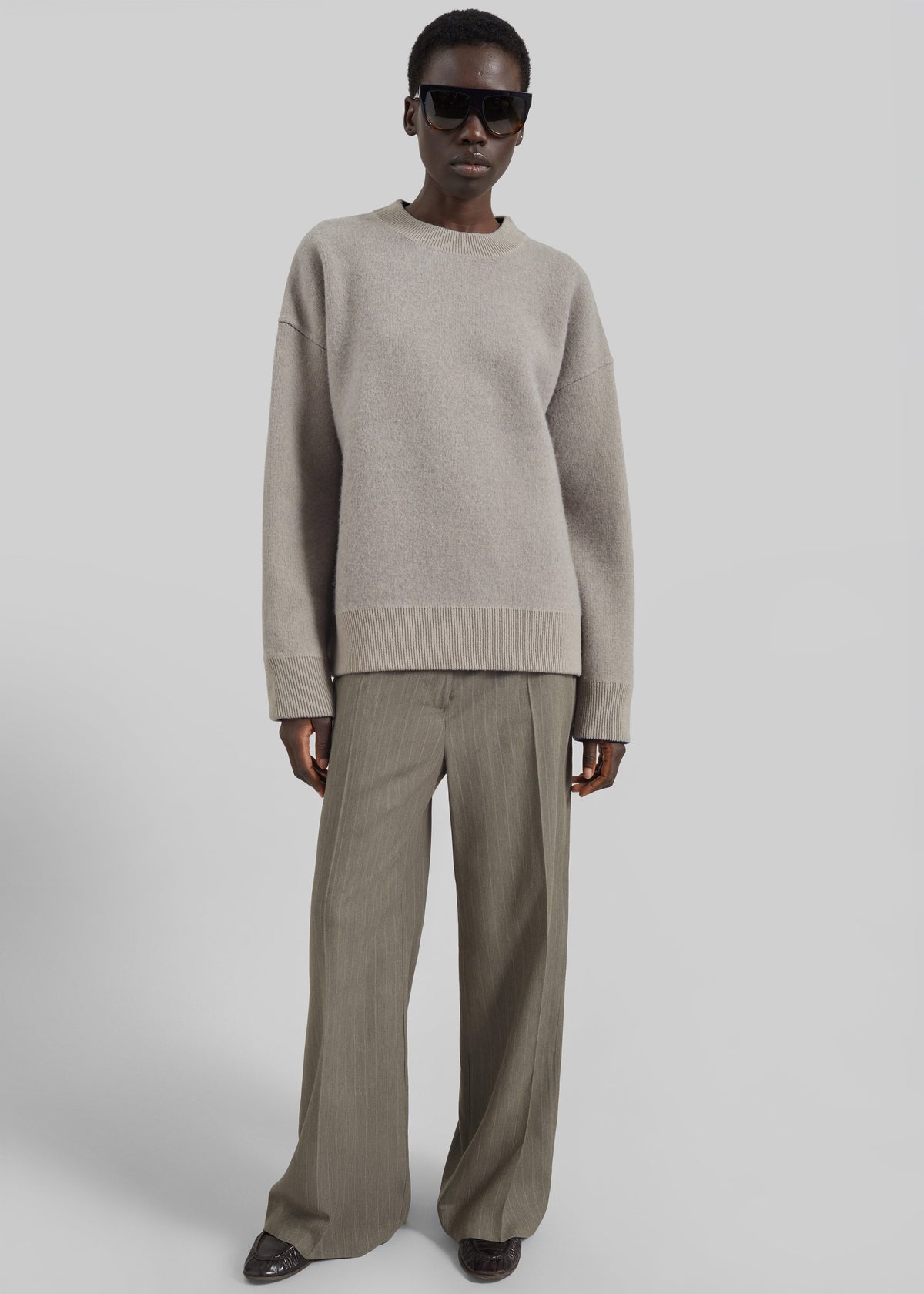 Hana Wool Sweater - Taupe