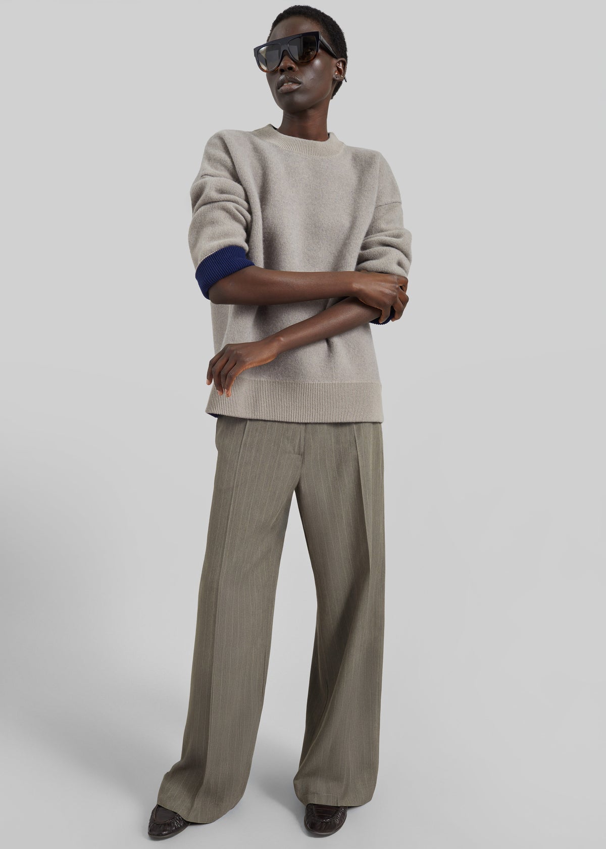 Hana Wool Sweater - Taupe