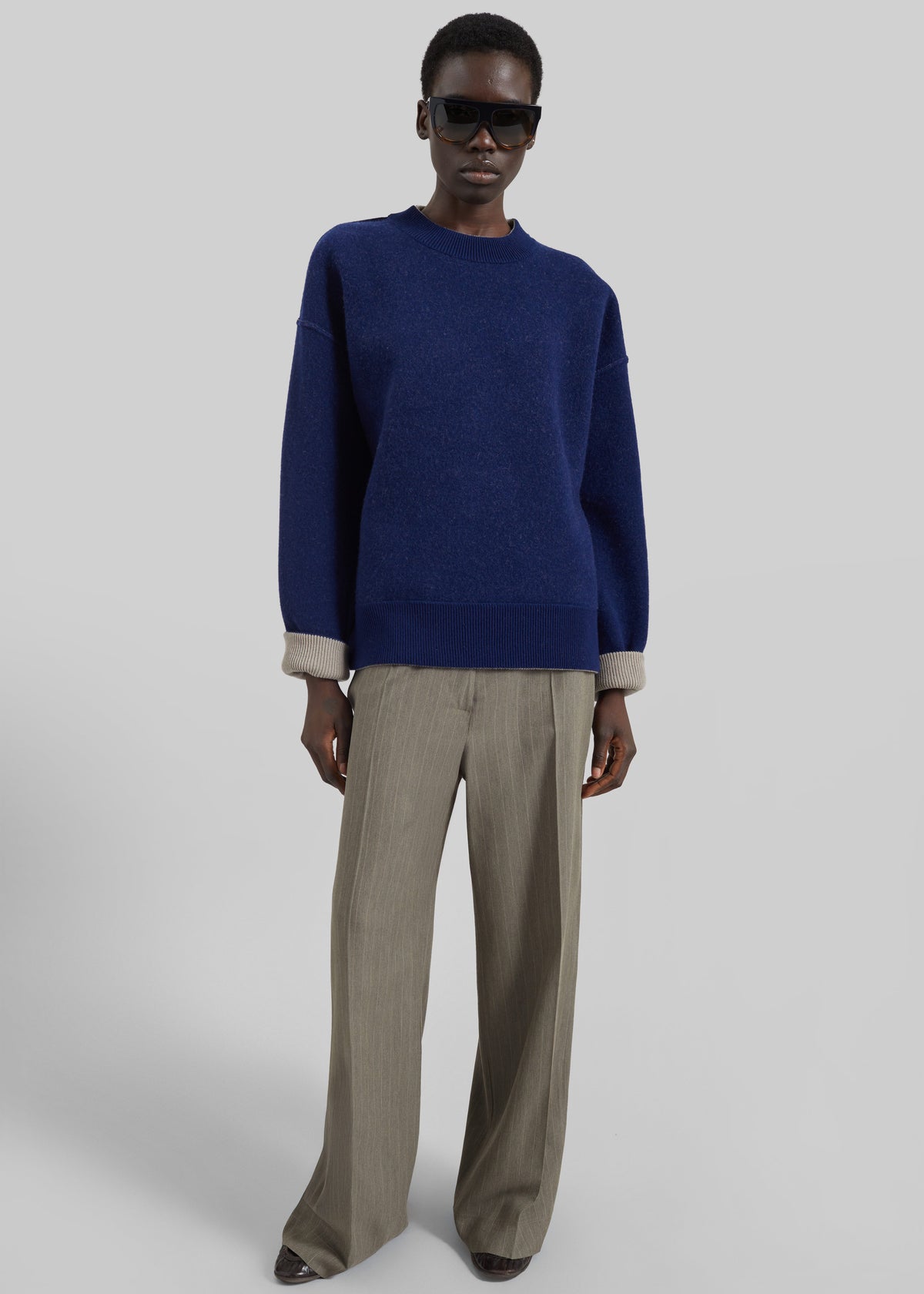 Hana Wool Sweater - Taupe