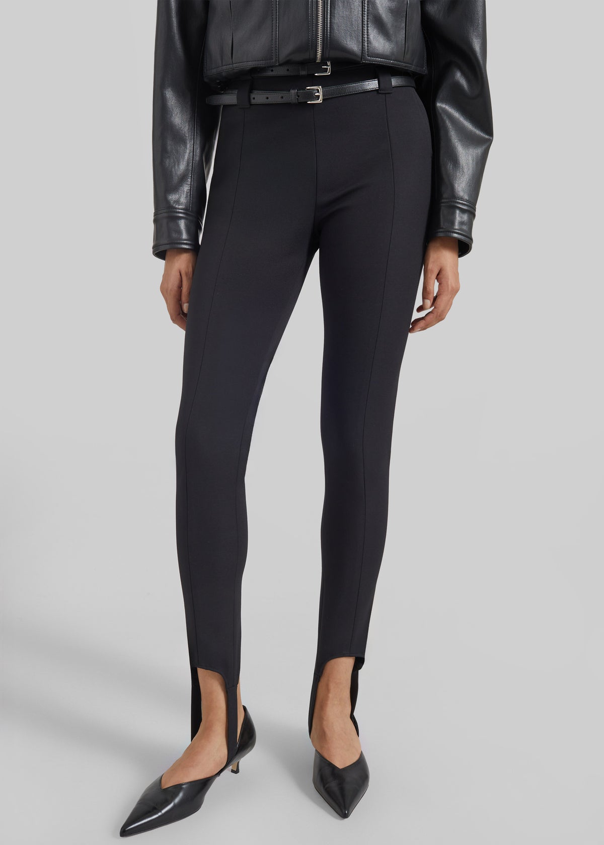 Hanne Stirrup Pants - Black