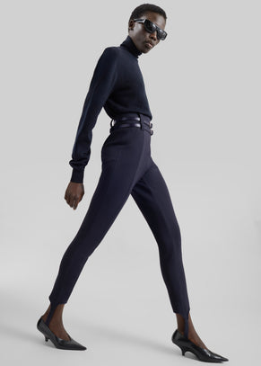 Hanne Stirrup Pants - Navy