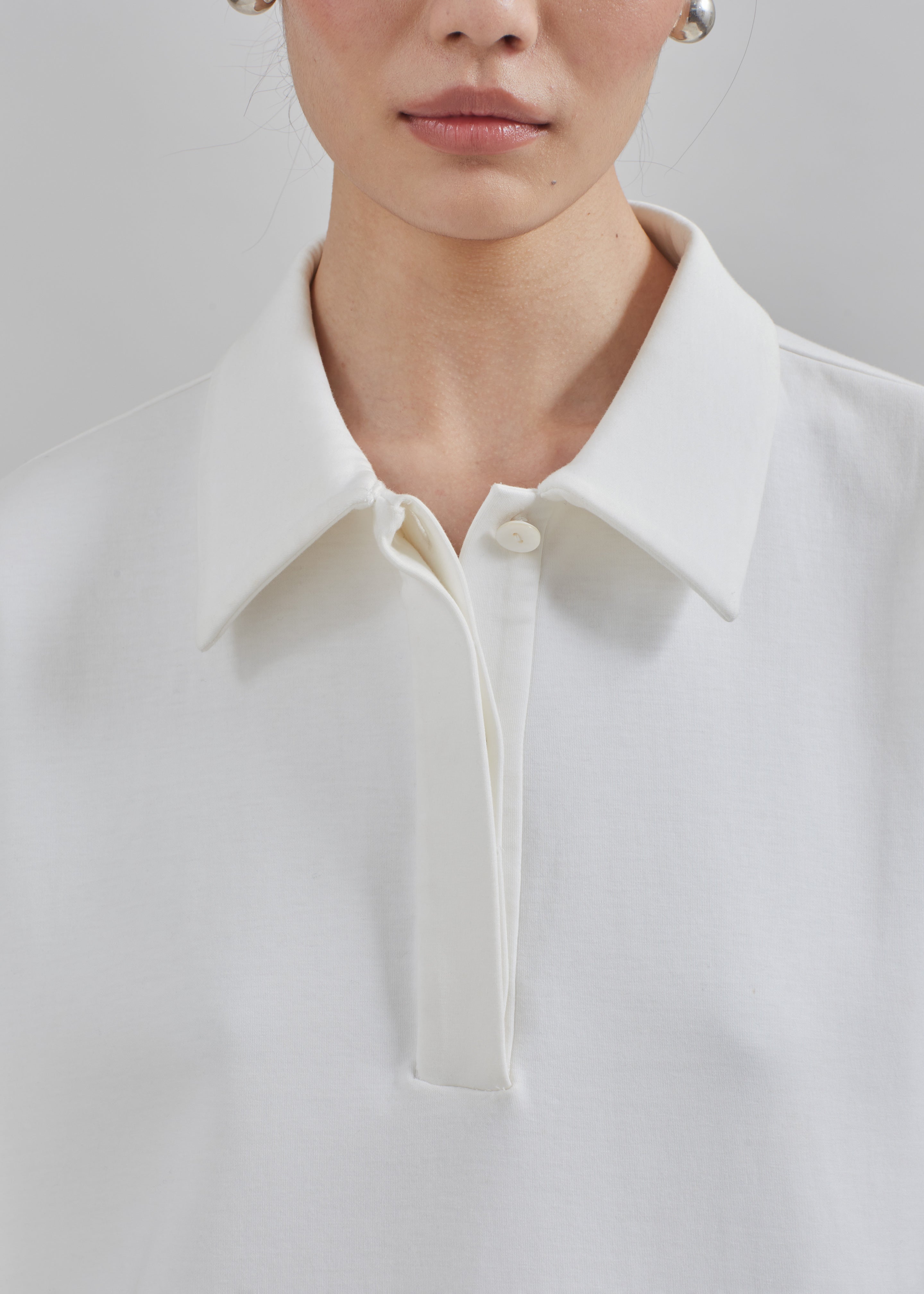 Harper Polo Shirt - White - 5