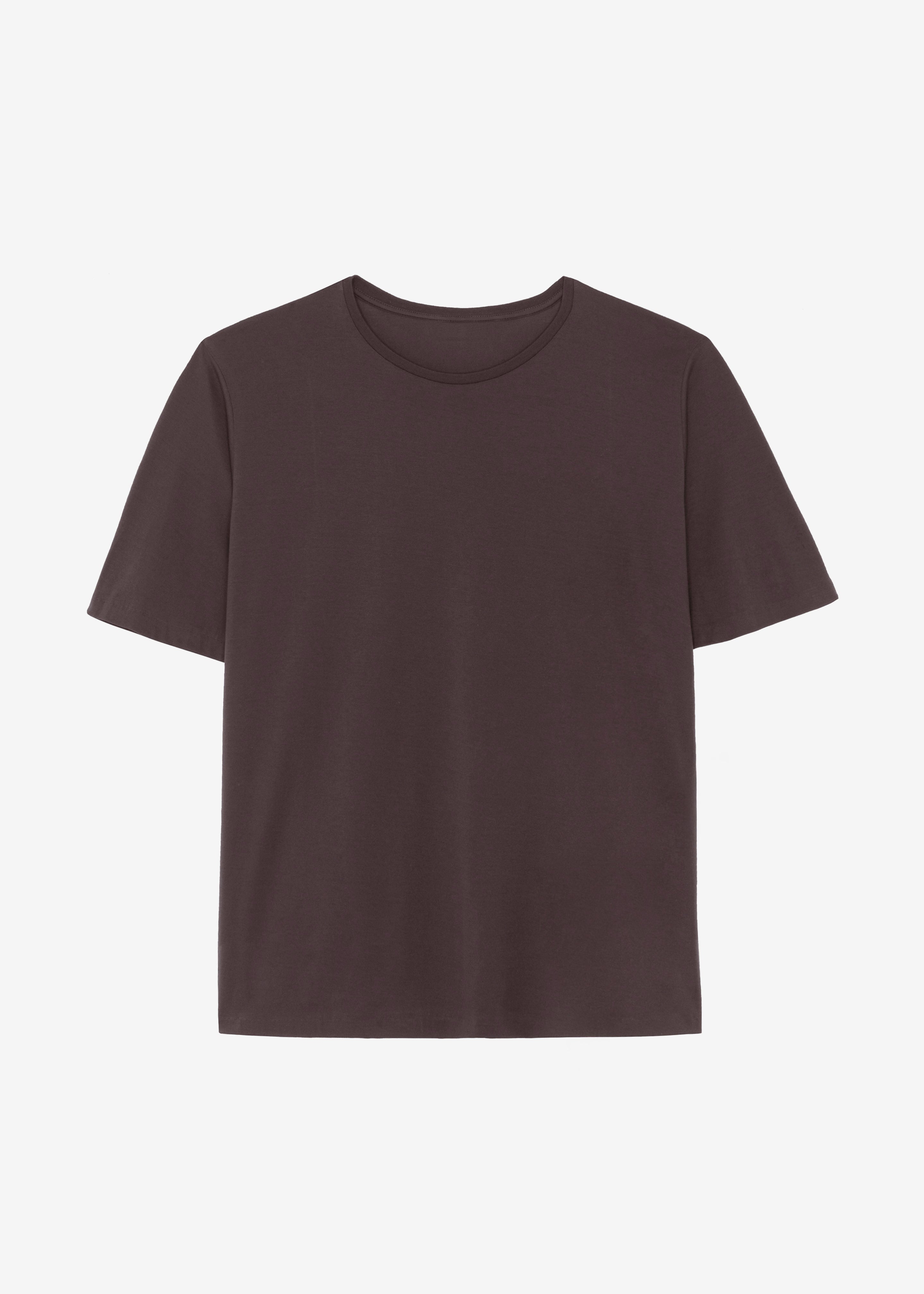 Harper Soft Organic T-Shirt - Brown – The Frankie Shop