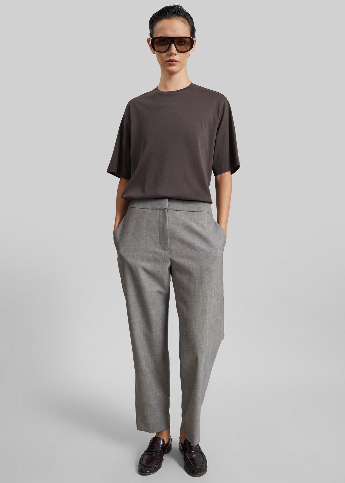 Harper Soft Organic T-Shirt - Brown - 4