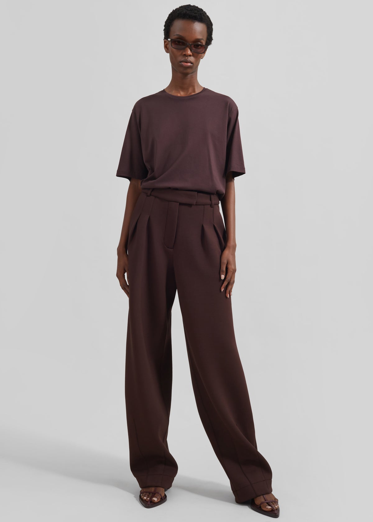Harper Soft Organic T-Shirt - Dark Plum - 4