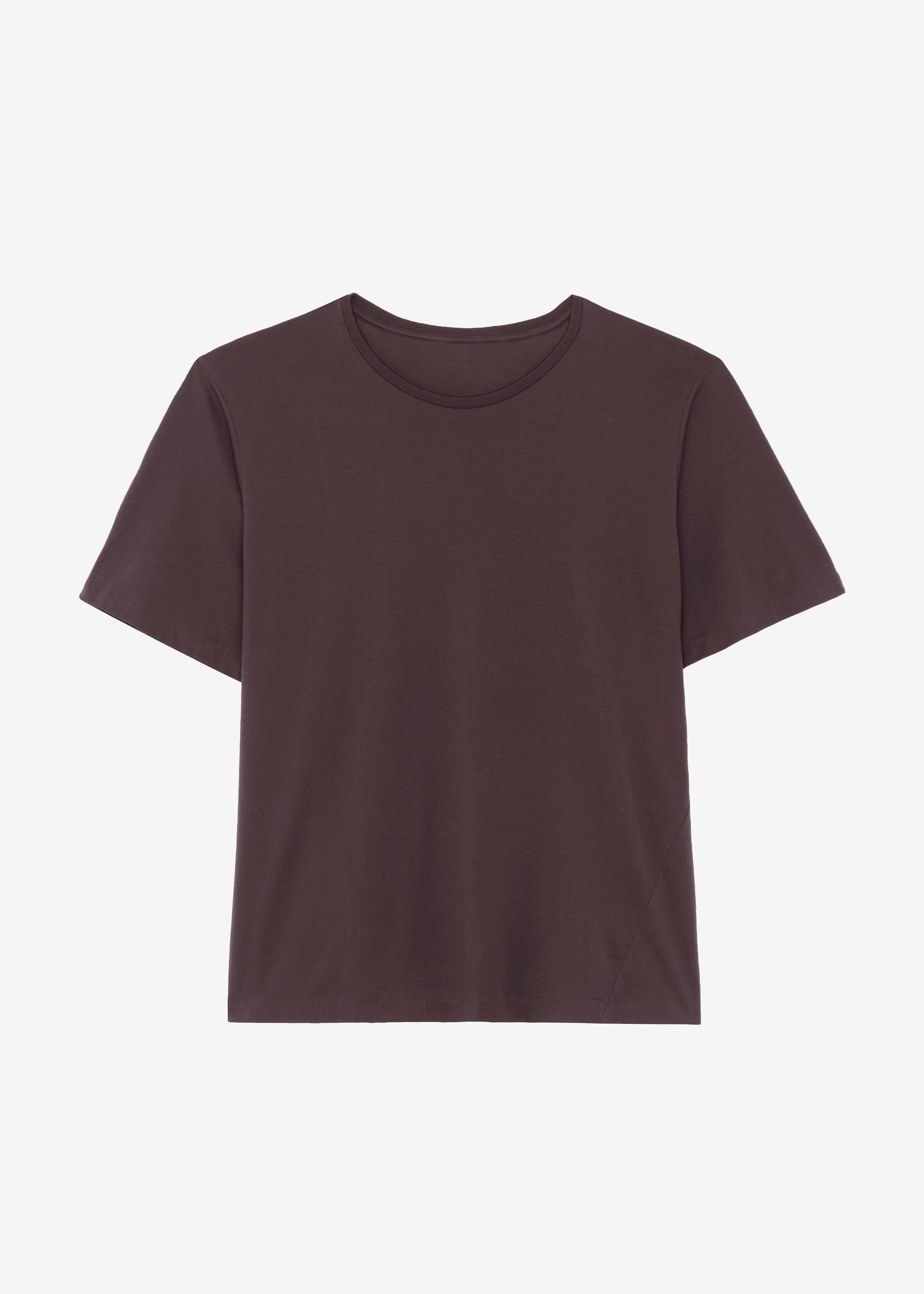 Harper Soft Organic T-Shirt - Dark Plum - 12