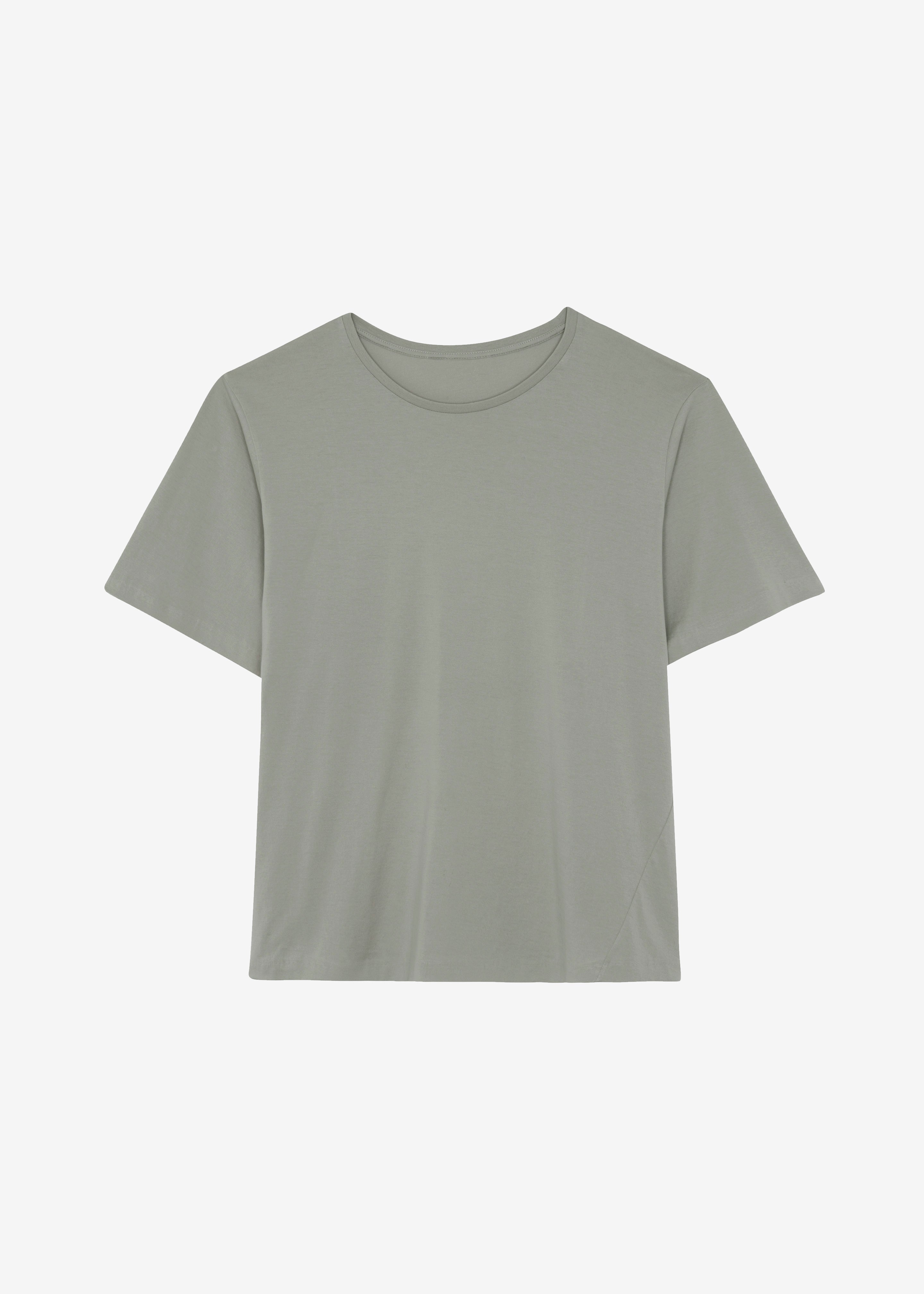 Harper Soft Organic T-Shirt - Light Khaki - 8