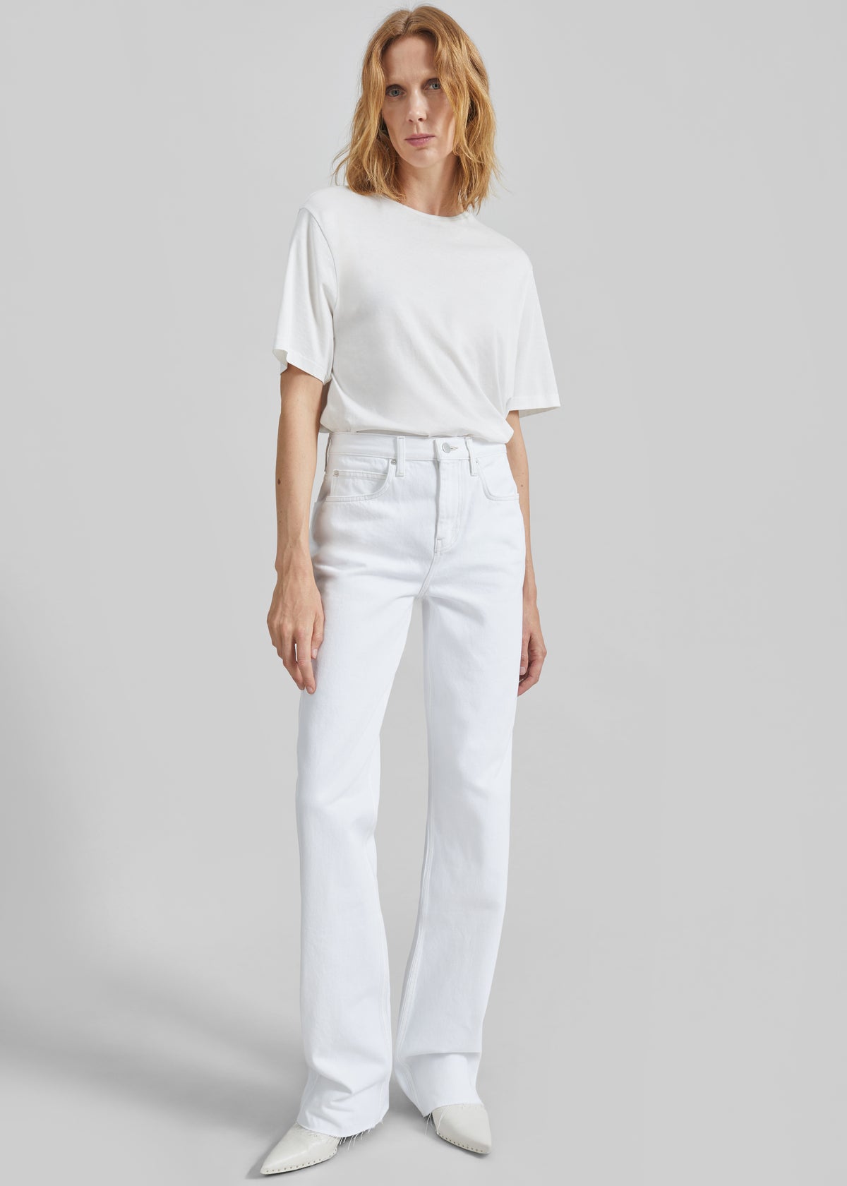 Harper Soft Organic T-Shirt - Off White - 4