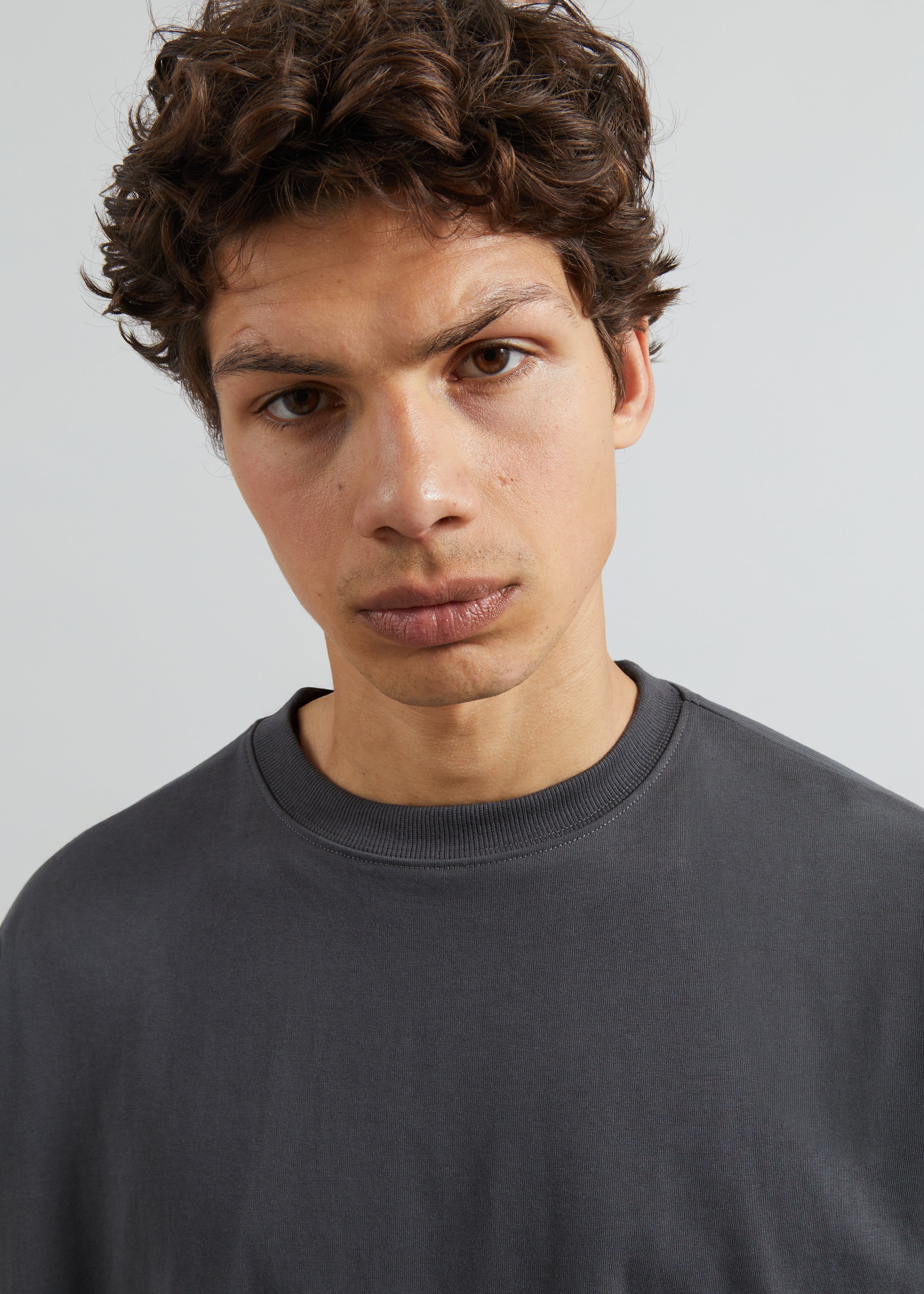 Harris Oversized T-Shirt - Slate Grey - 3