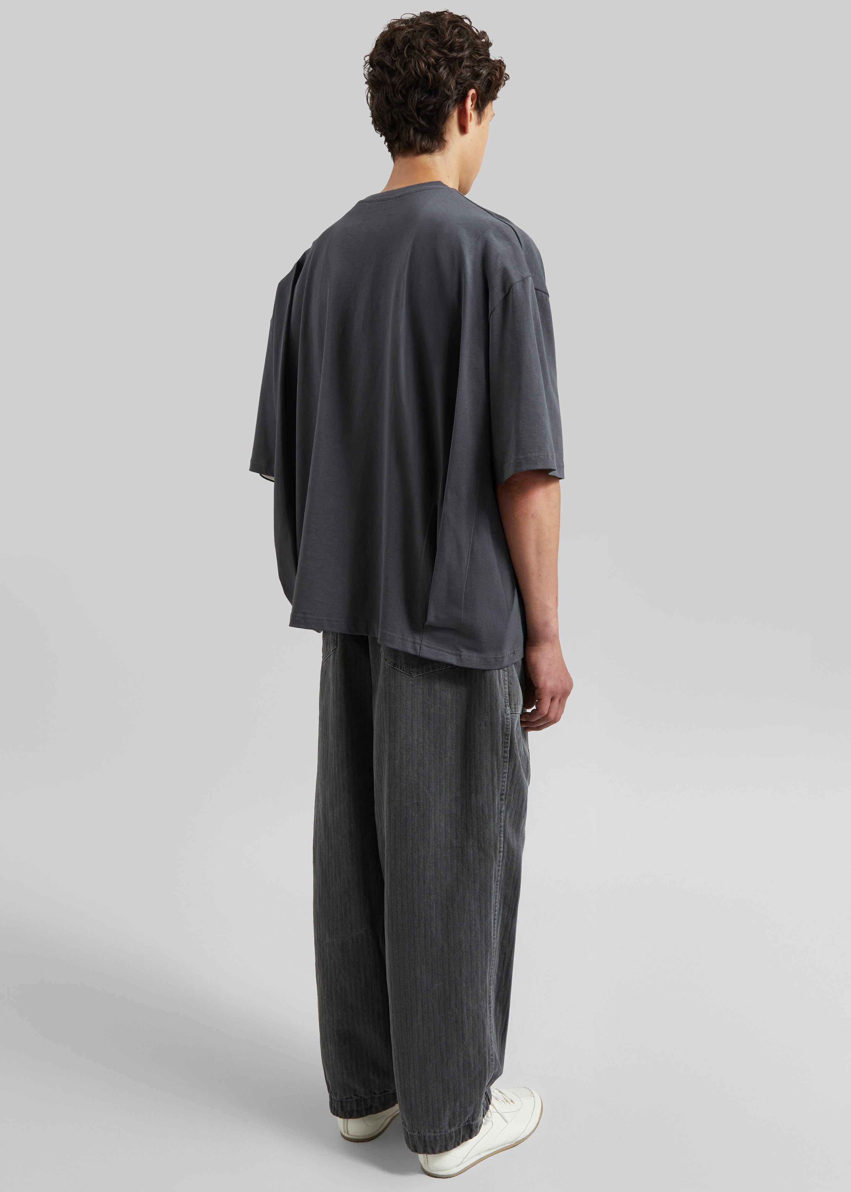 Harris Oversized T-Shirt - Slate Grey – The Frankie Shop
