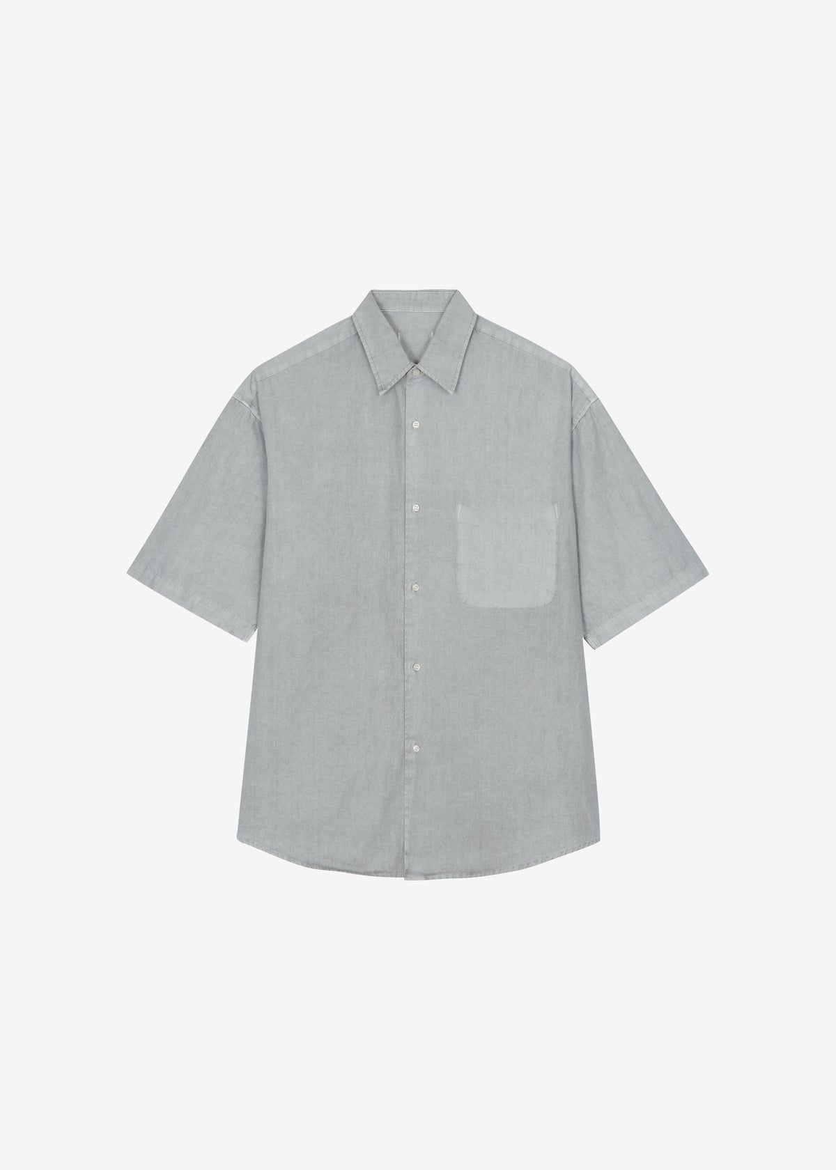 Havre Button Down Shirt - Light Grey - 6