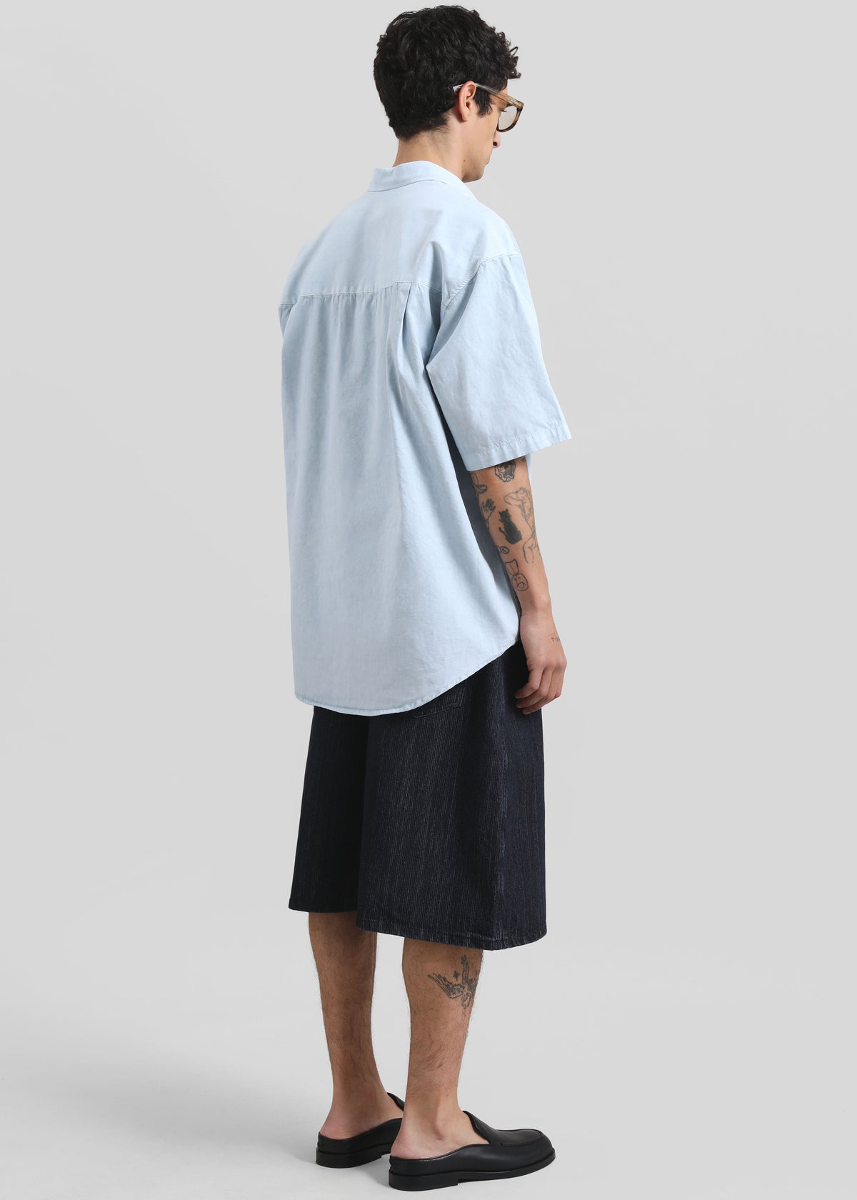 Havre Button Down Shirt - Pale Blue - 6