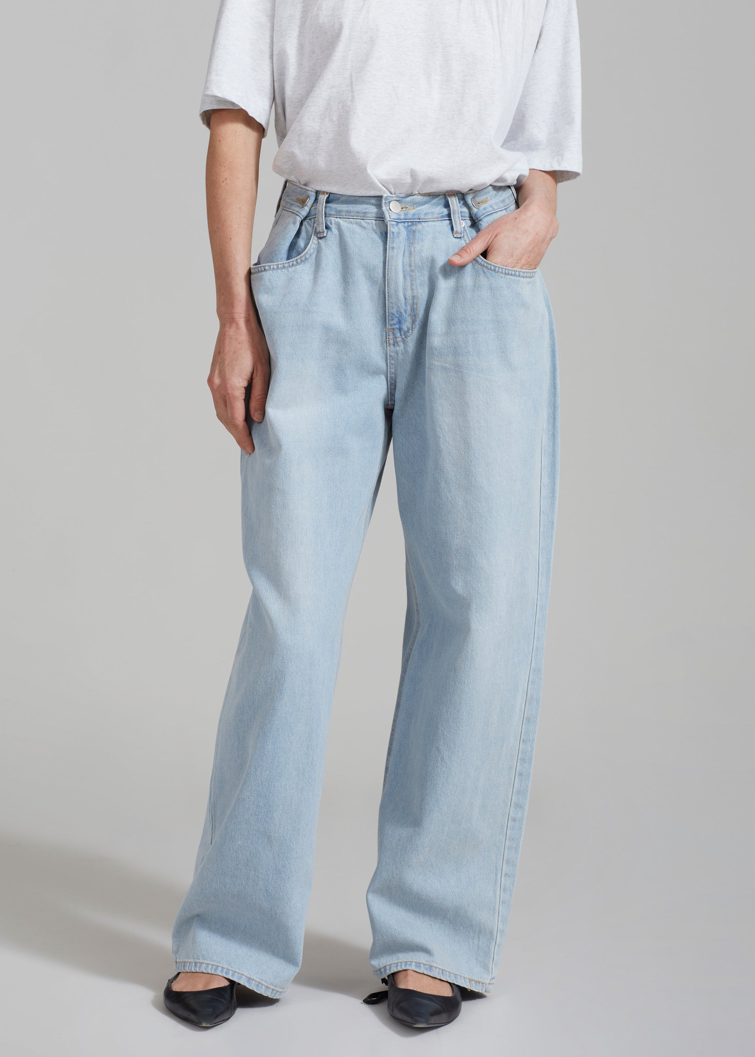 Denim deals pants