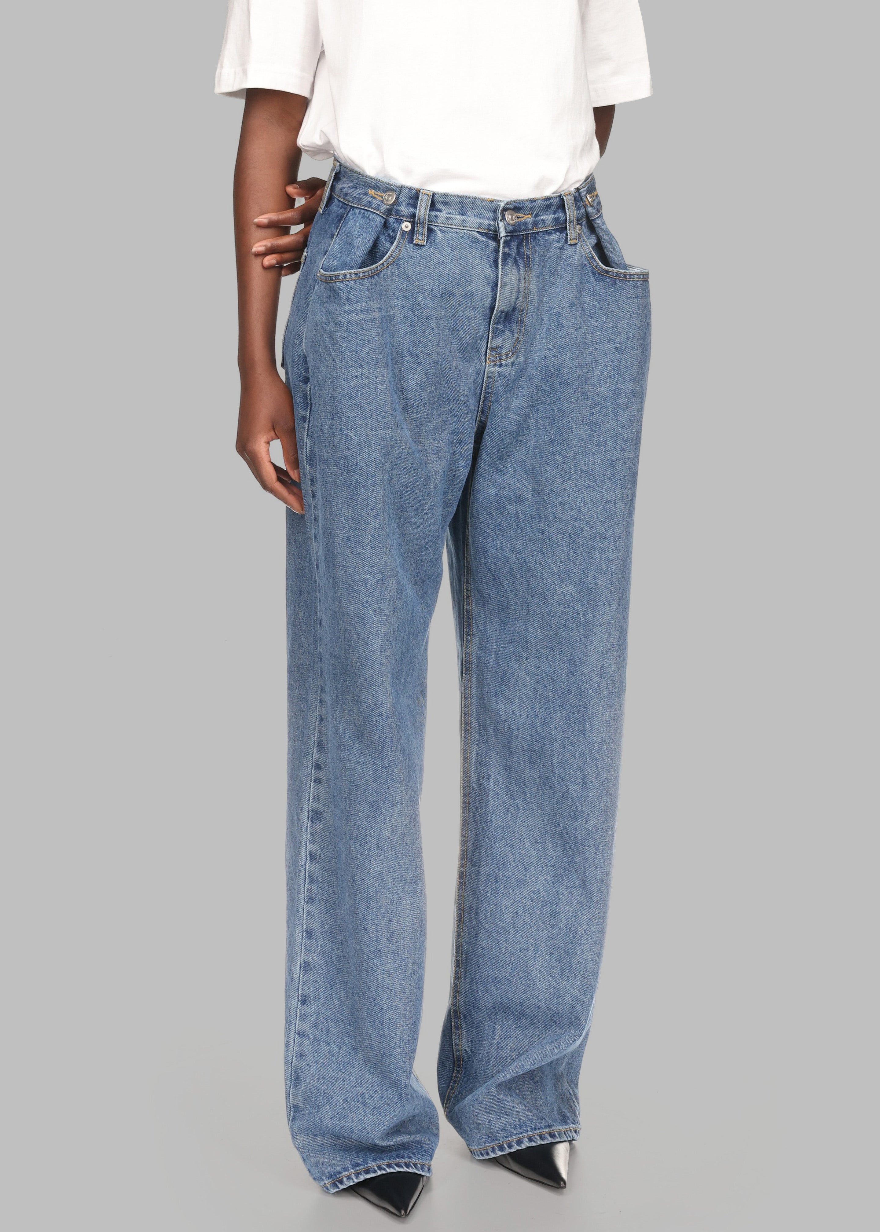 Hayla Denim Pants x Barbie™ - Medium Wash - 3