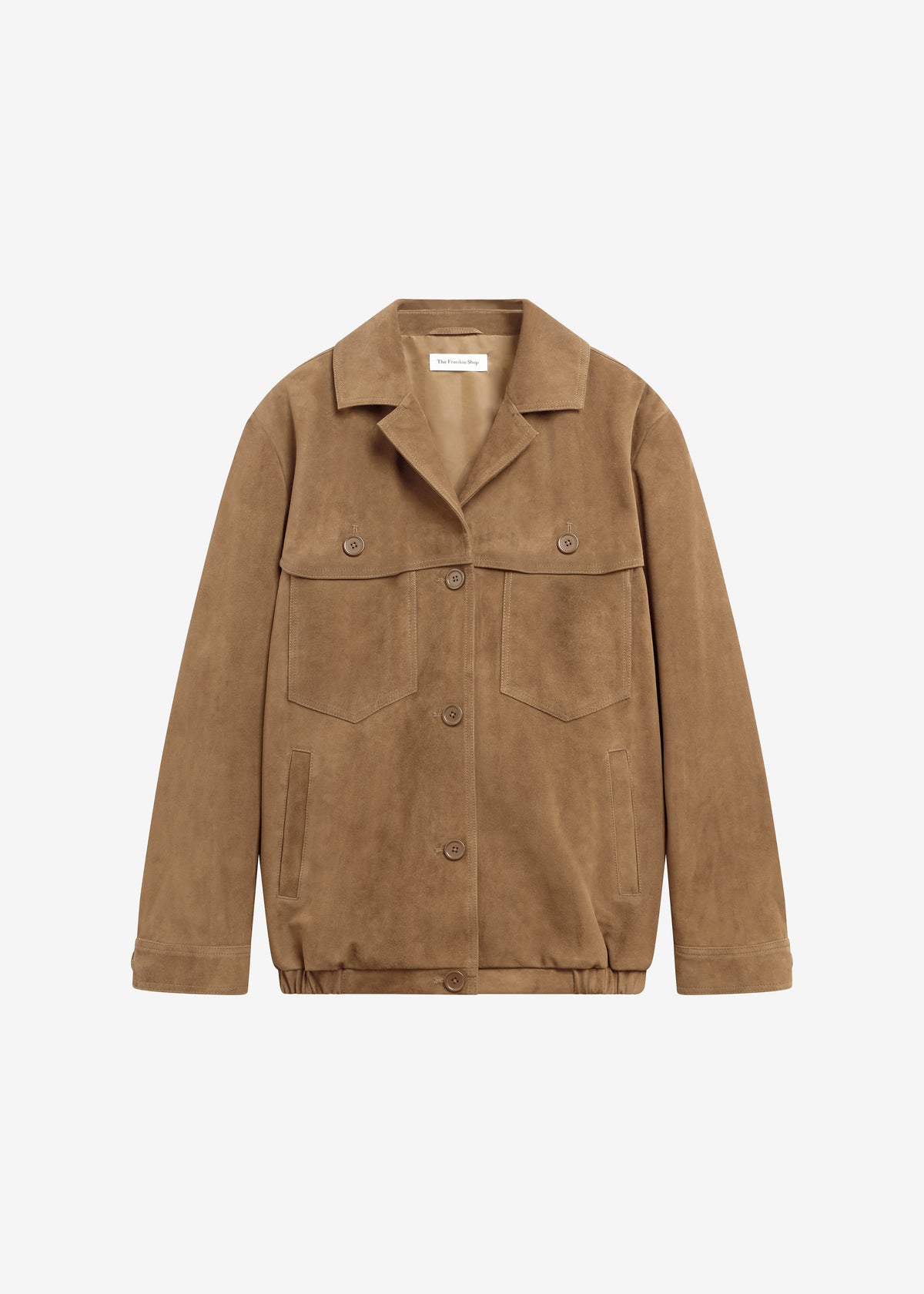 Hester Faux Suede Jacket - Camel - 10