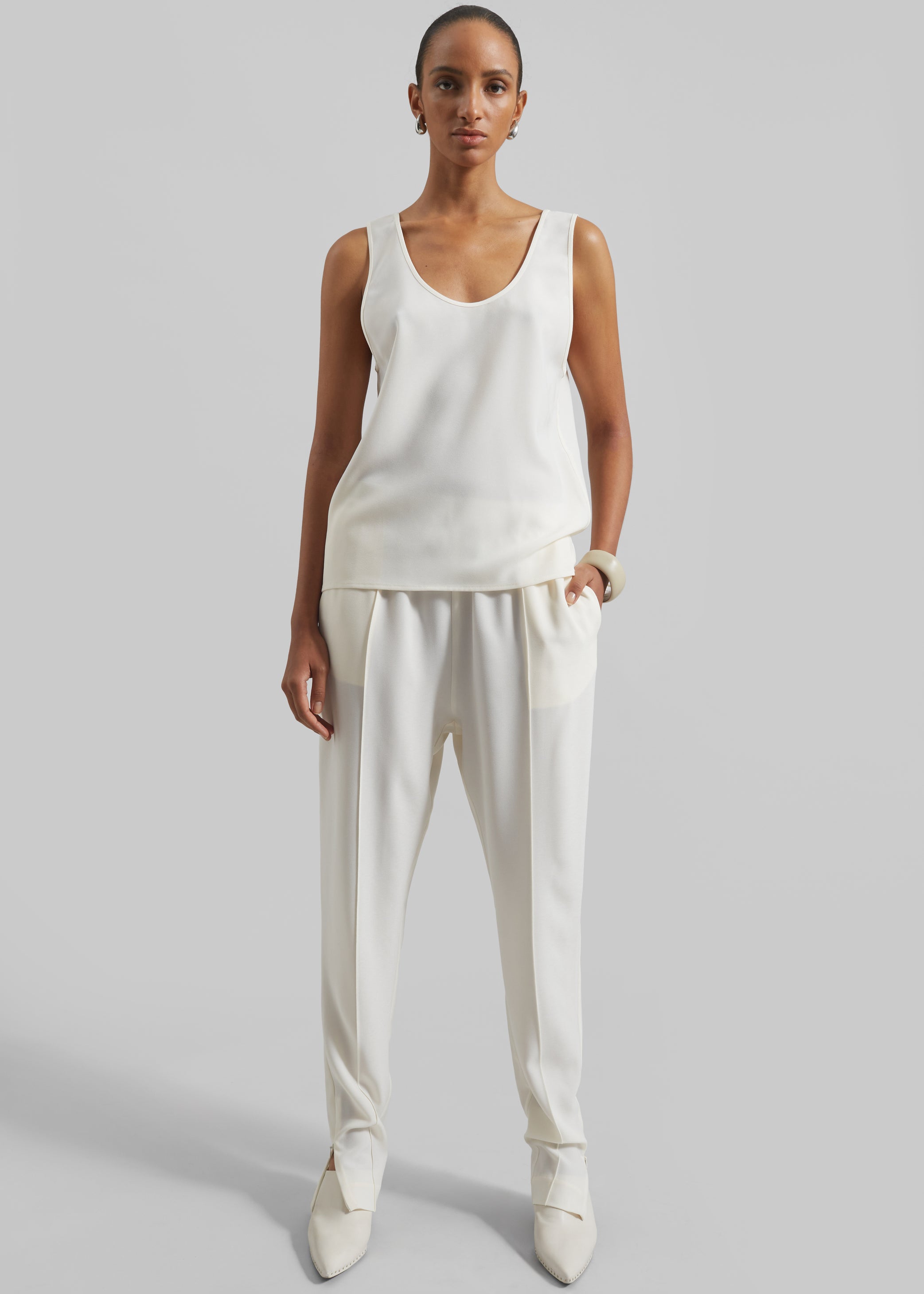 Shop the look image for Hilo Slim Pants - Ivory