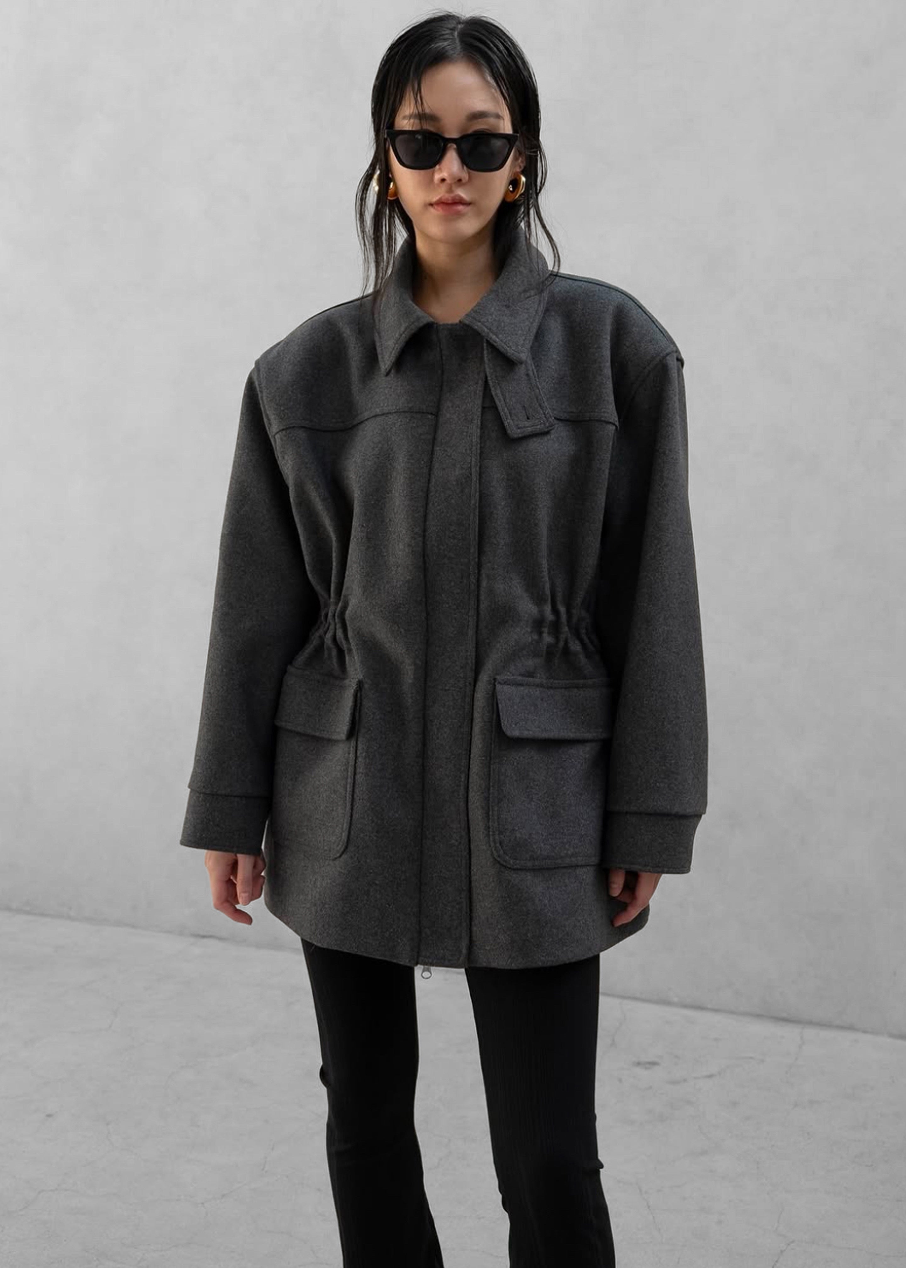 Holbeck Field Wool Jacket - Grey - 6