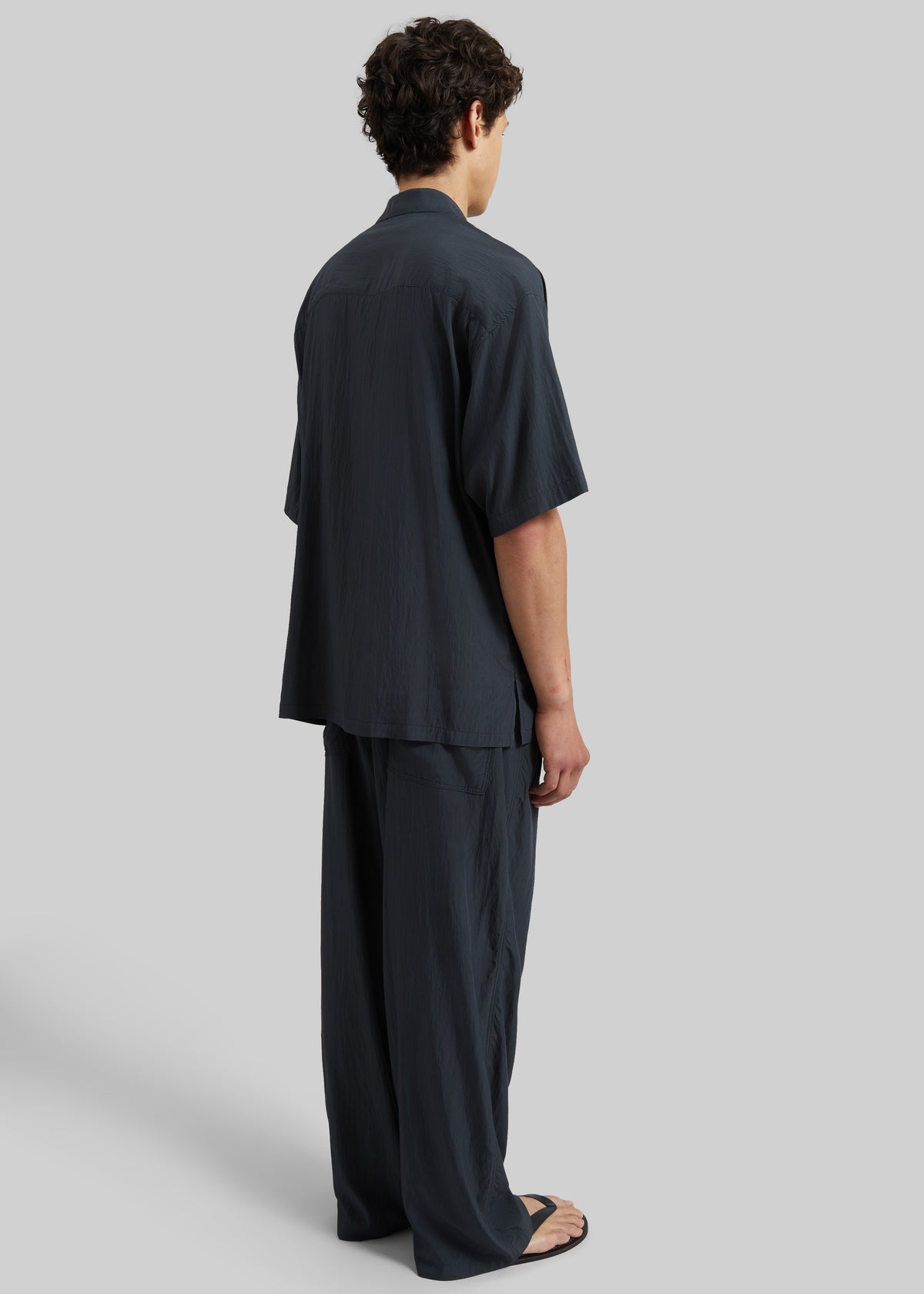 Holmen Short Sleeve Shirt - Charcoal - 5