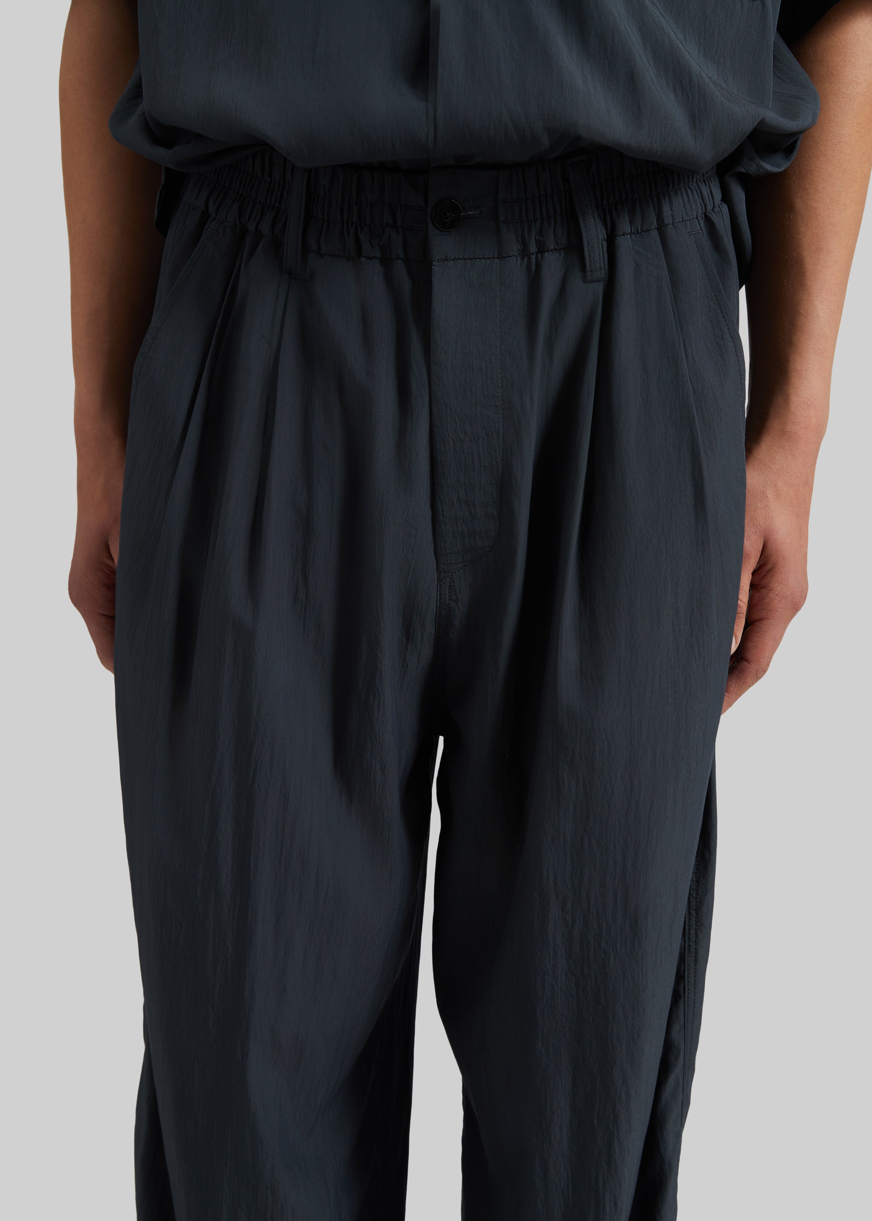 Holmen Straight Pants - Charcoal - 3