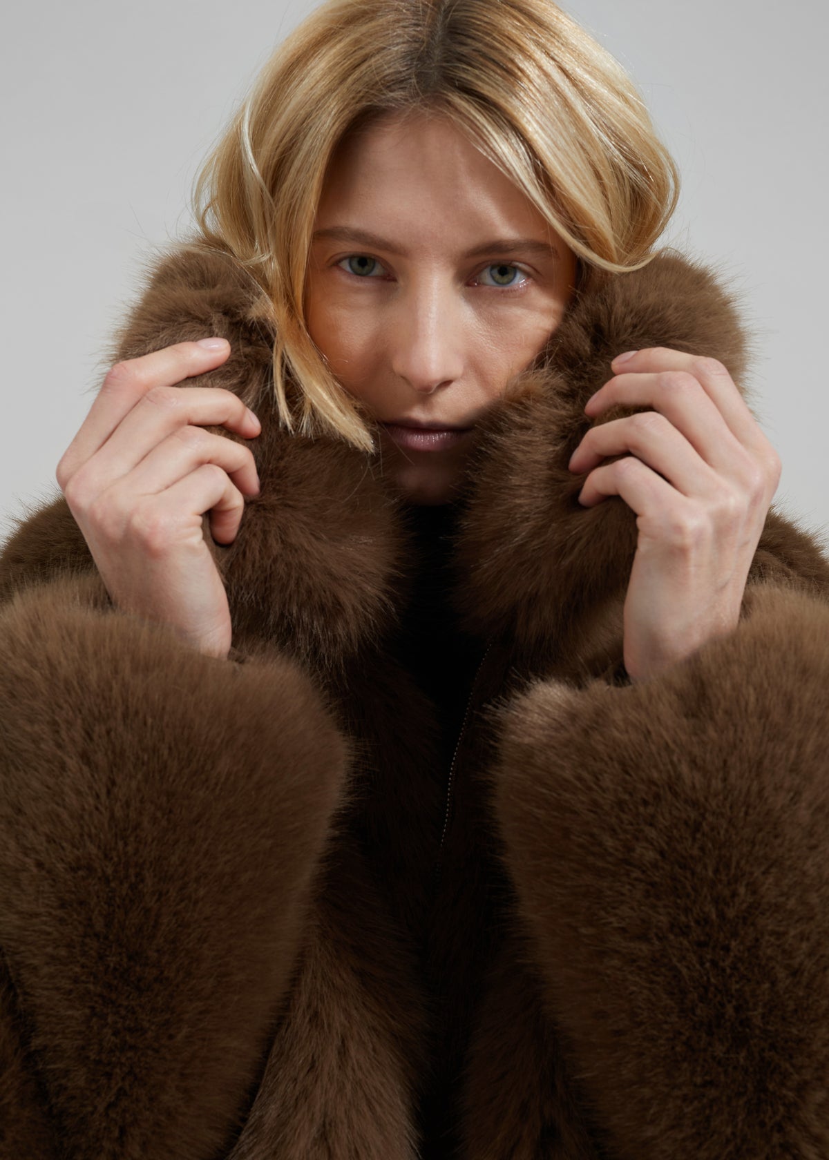 Oversized Jacket Faux Fur Tan Coat Hope Faux Fur Jacket Camel