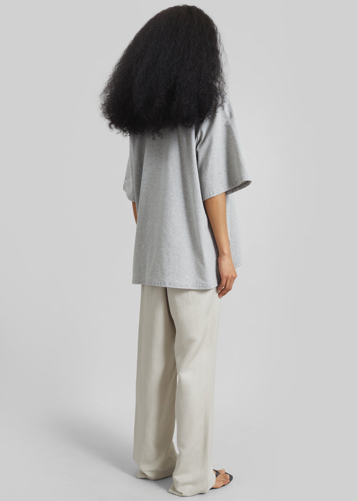 Hugo Padded T-Shirt - Grey Melange - 6