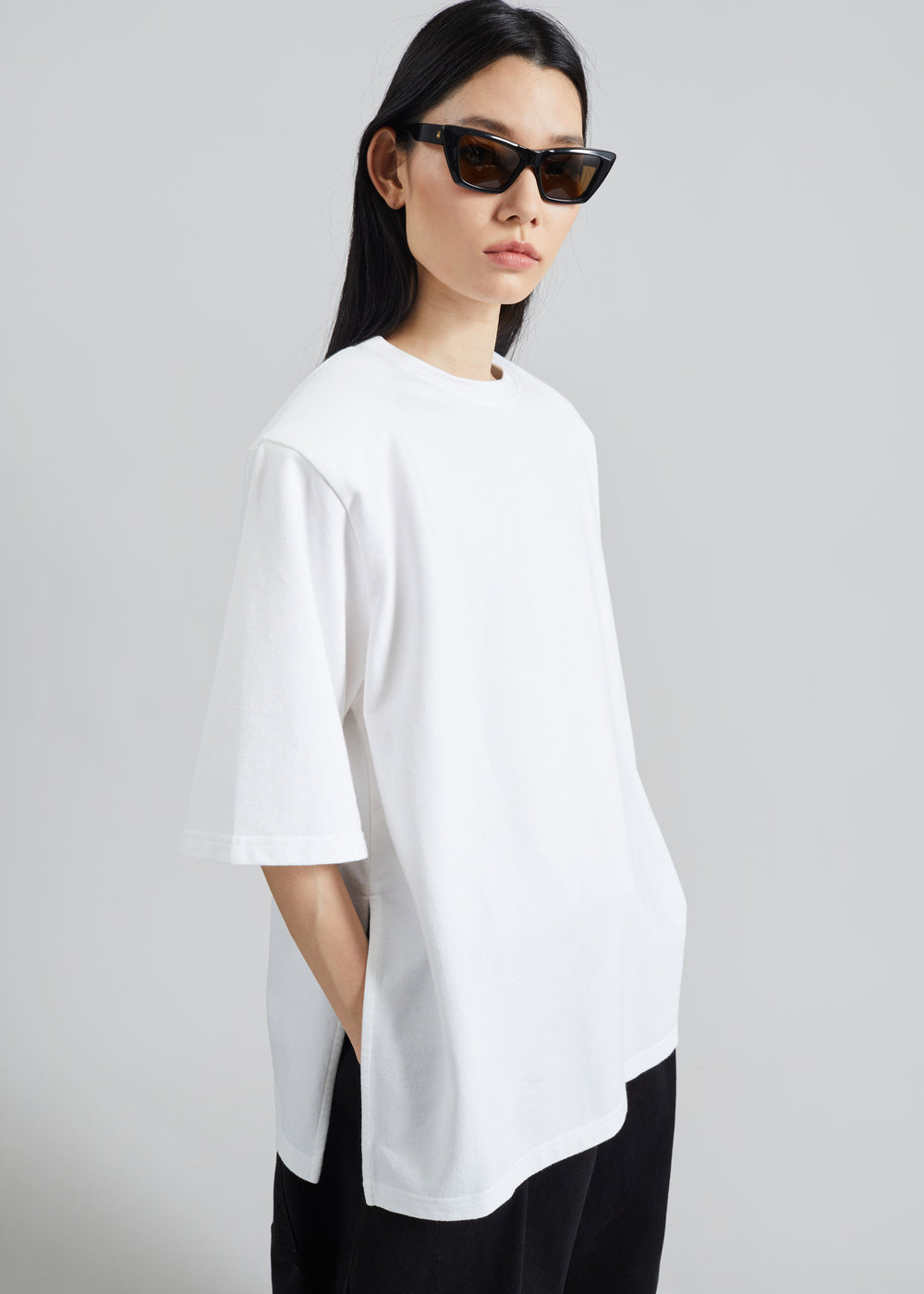 Hugo Padded T-Shirt - White