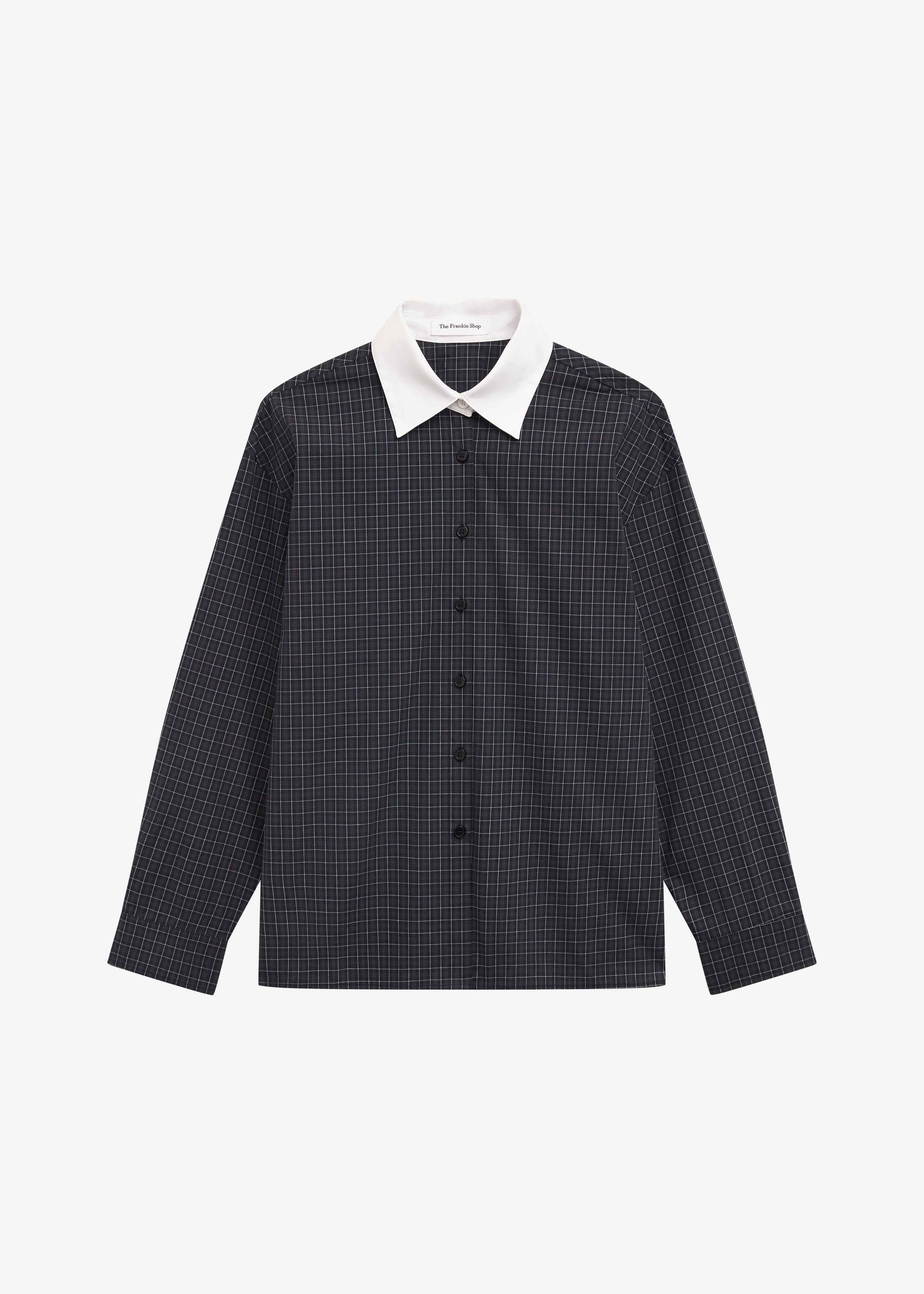Hylan Checked Shirt - Dark Grey - 13